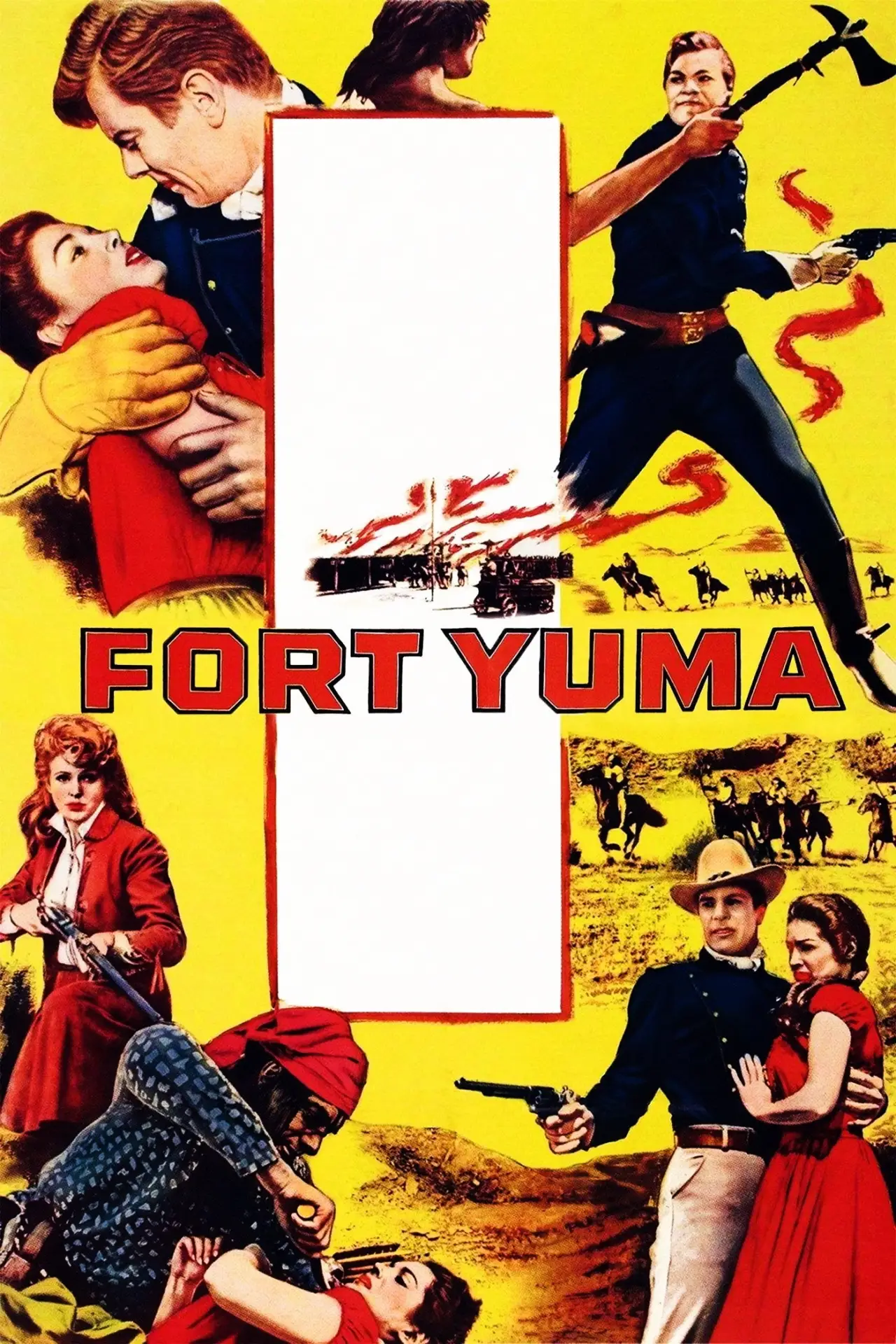 Plakat filmowy "Fort Yuma"