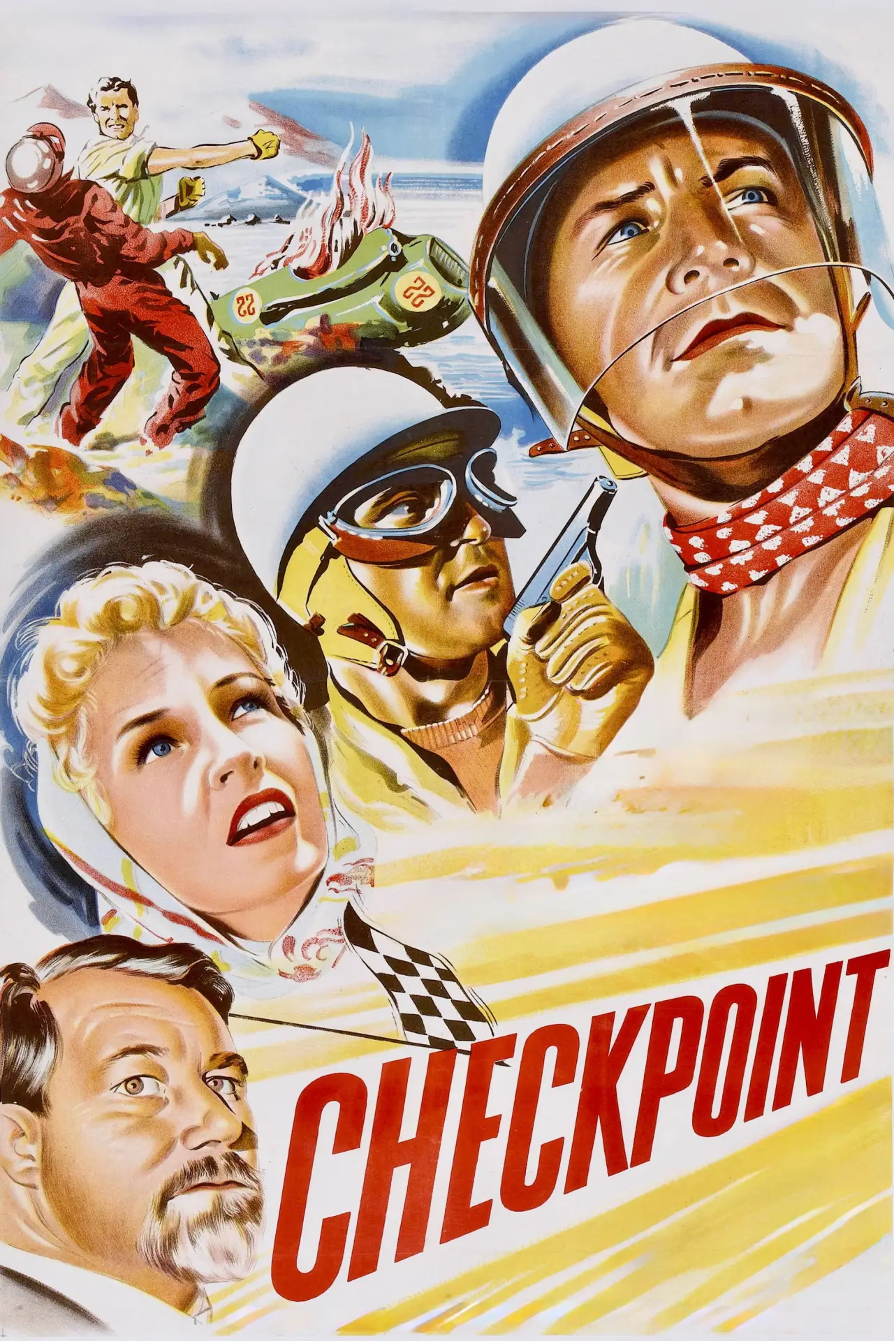 Plakat filmowy "Checkpoint"