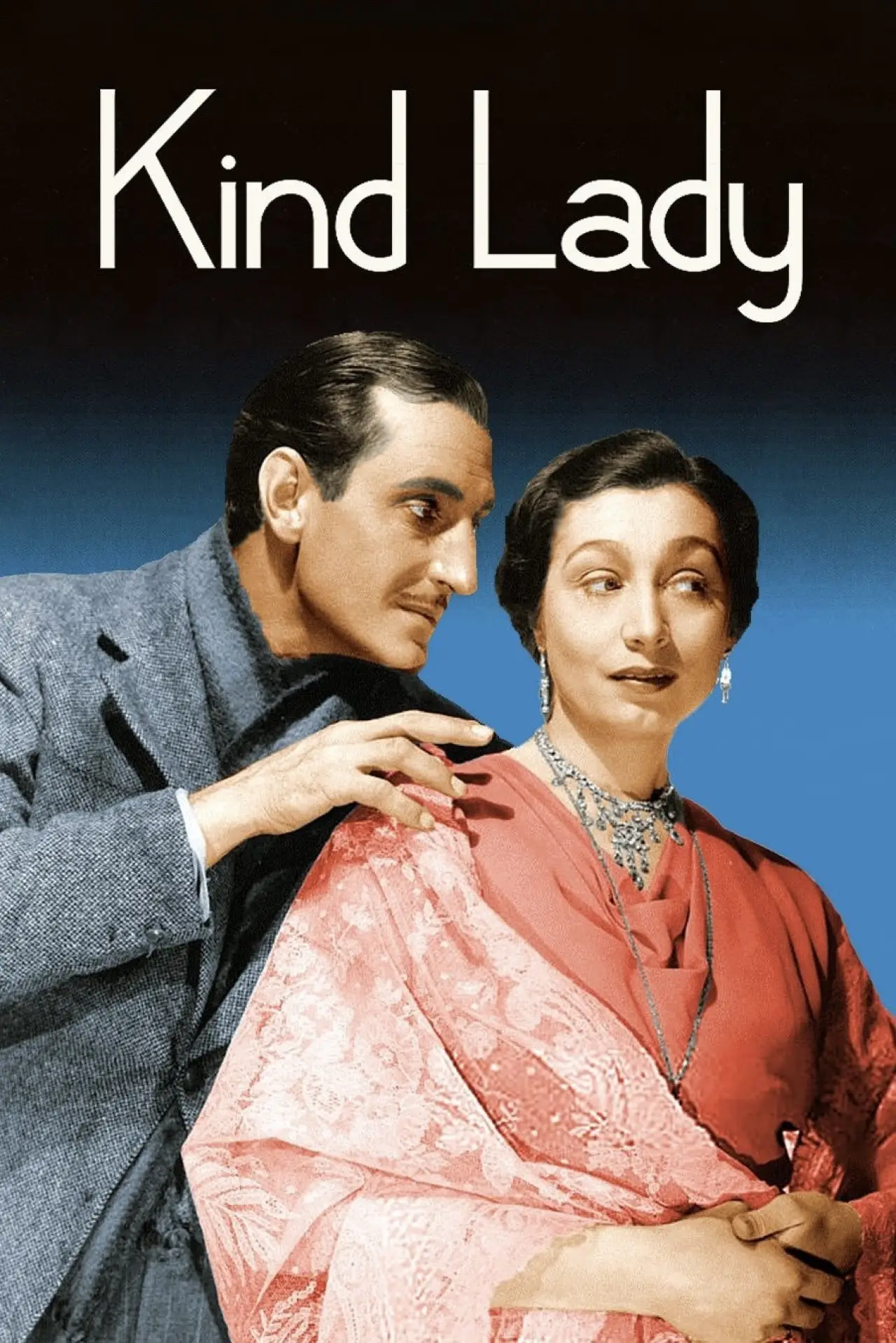 Plakat filmowy "Kind Lady"