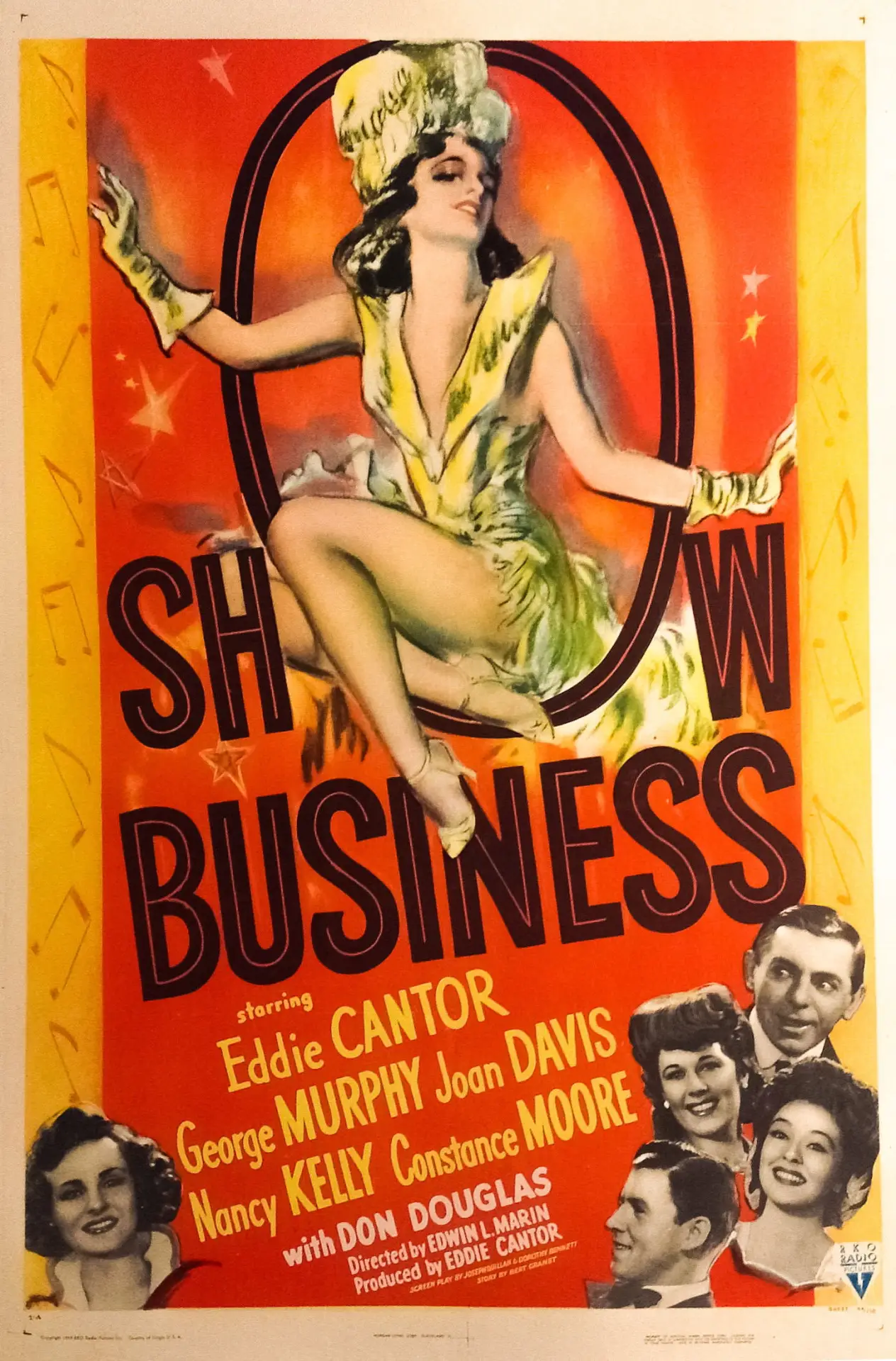 Plakat filmowy "Show Business"