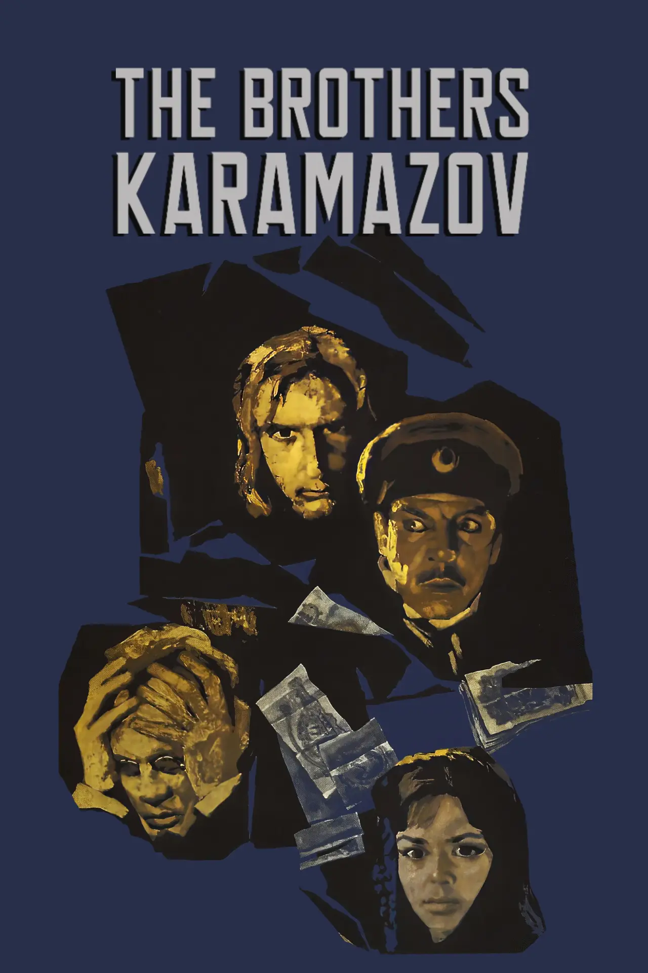 Plakat filmowy "Братья Карамазовы"