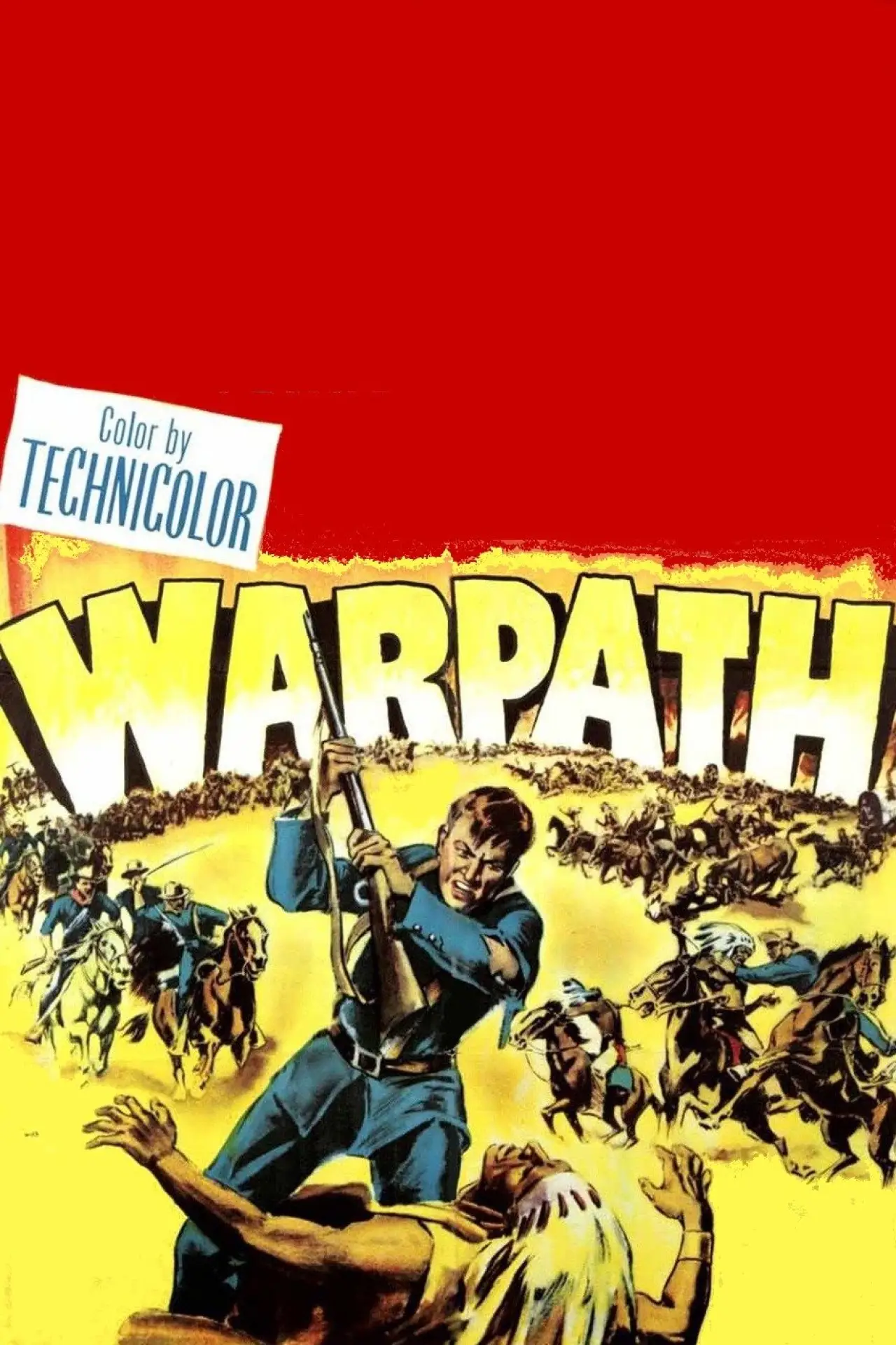 Plakat filmowy "Warpath"