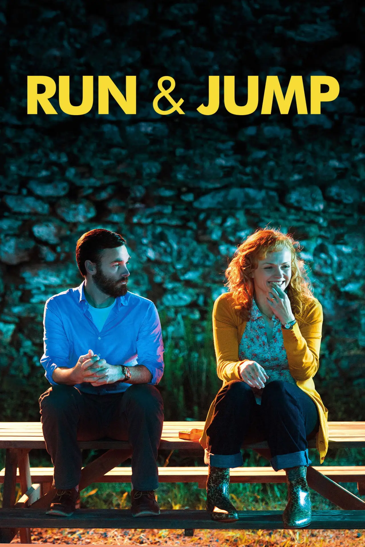 Plakat filmowy "Run & Jump"