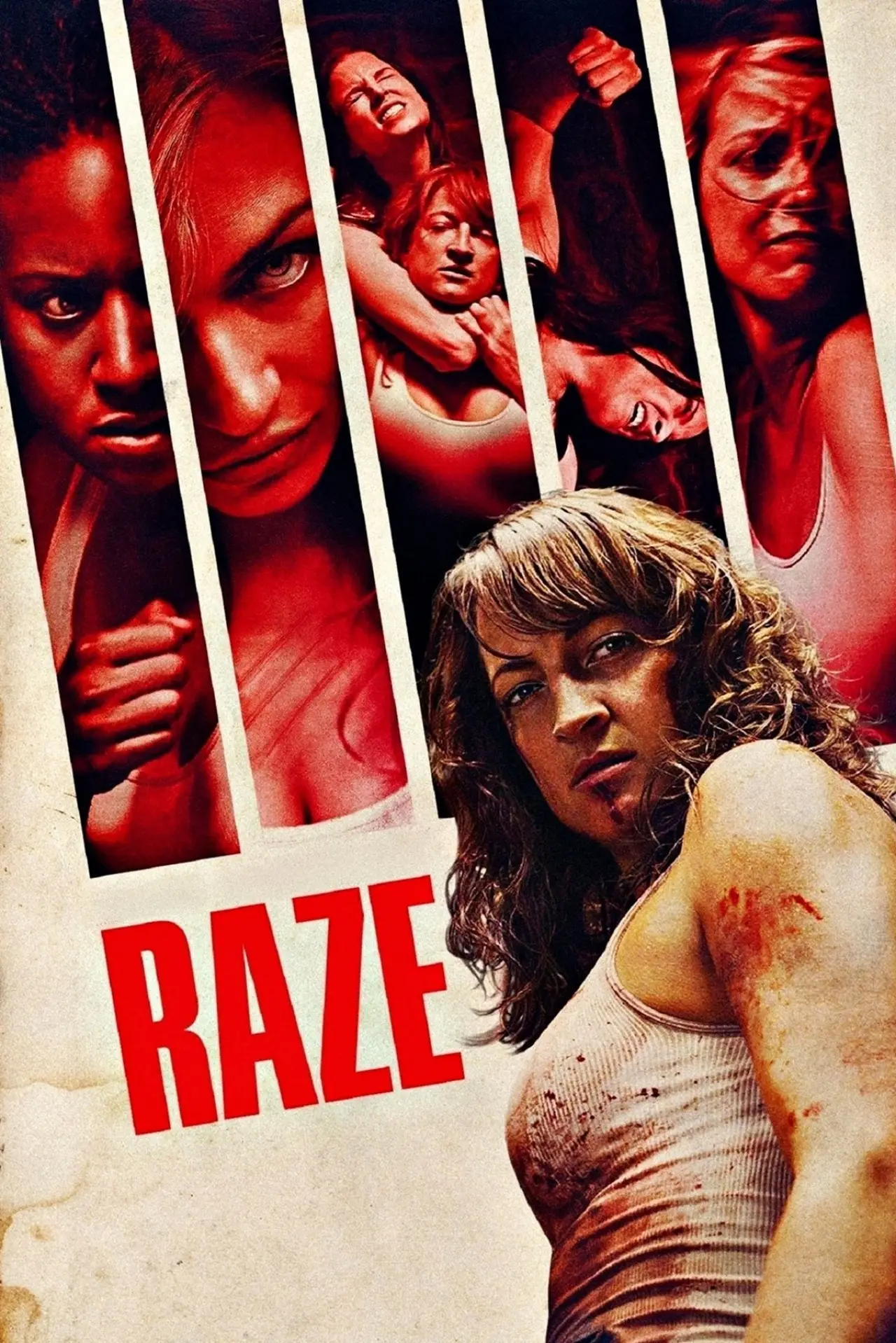 Plakat filmowy "Raze"