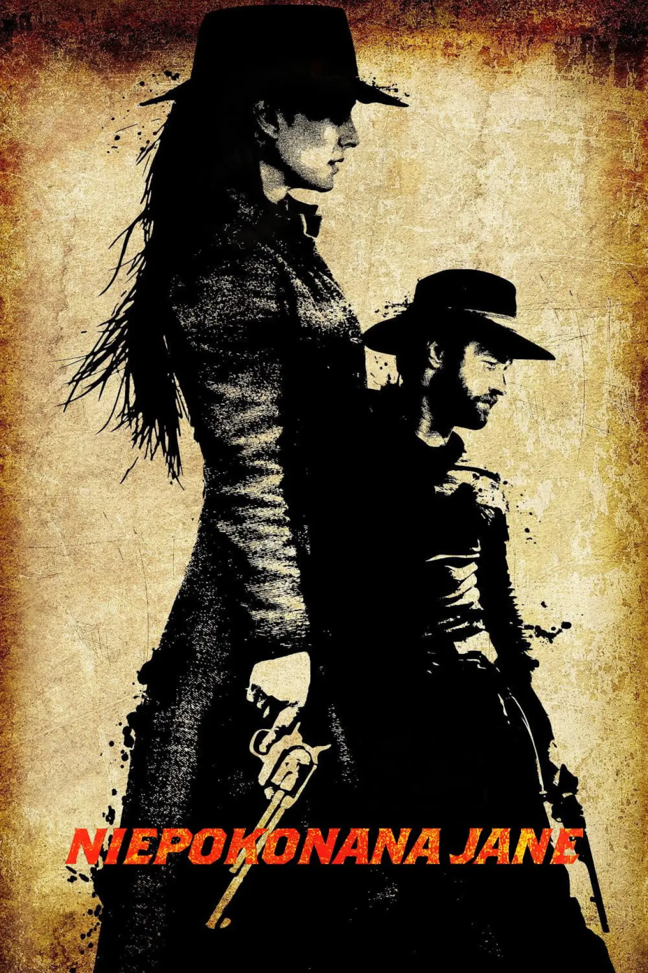 Plakat filmowy "Niepokonana Jane"