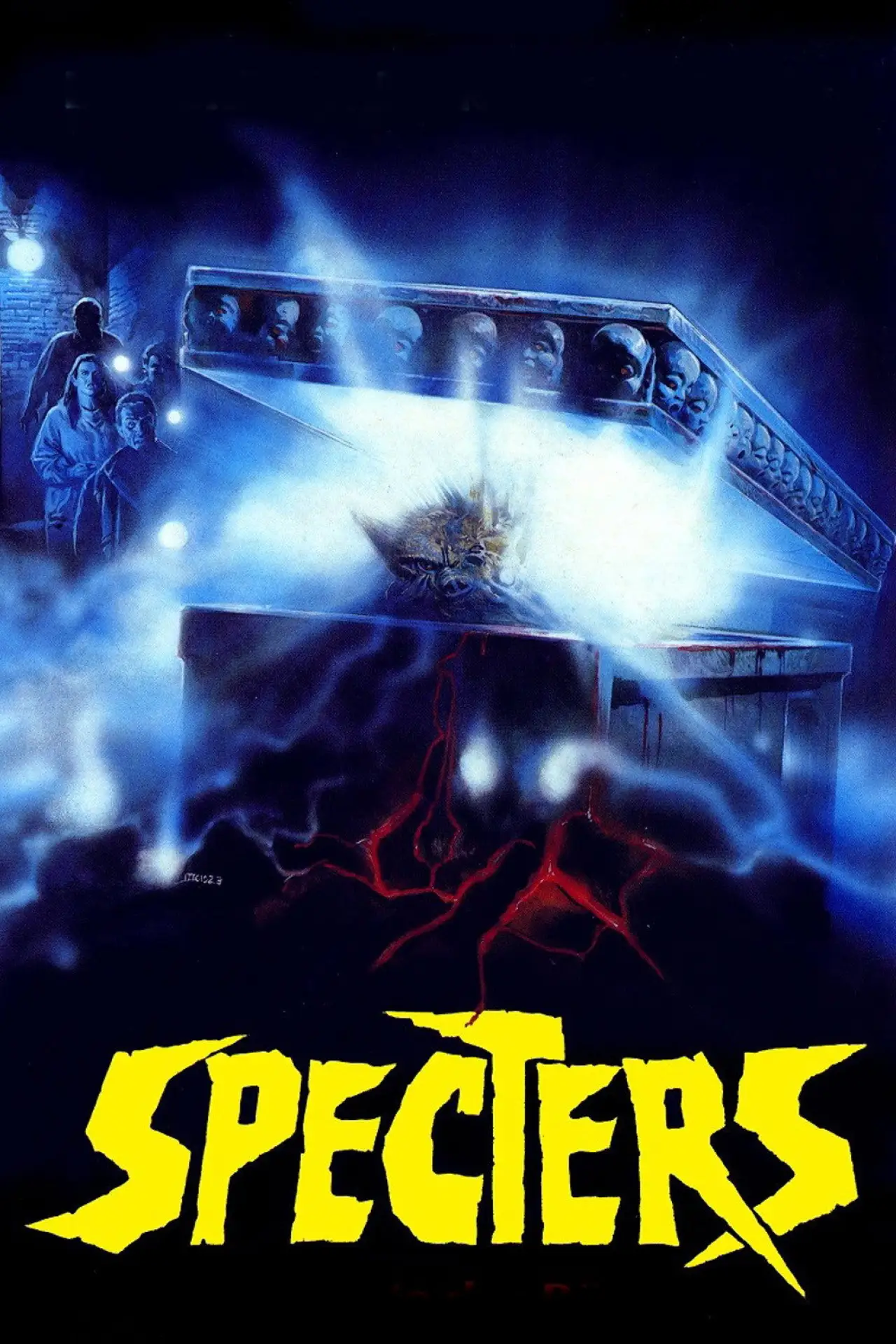 Plakat filmowy "Spettri"