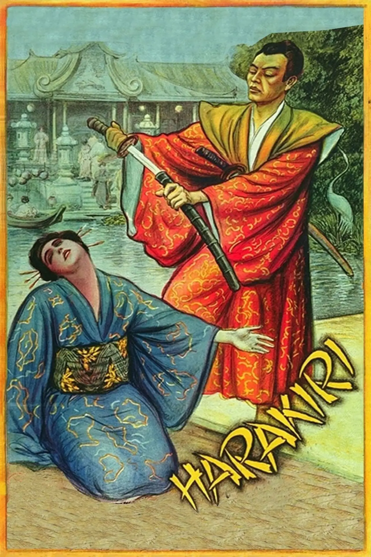 Plakat filmowy "Harakiri"