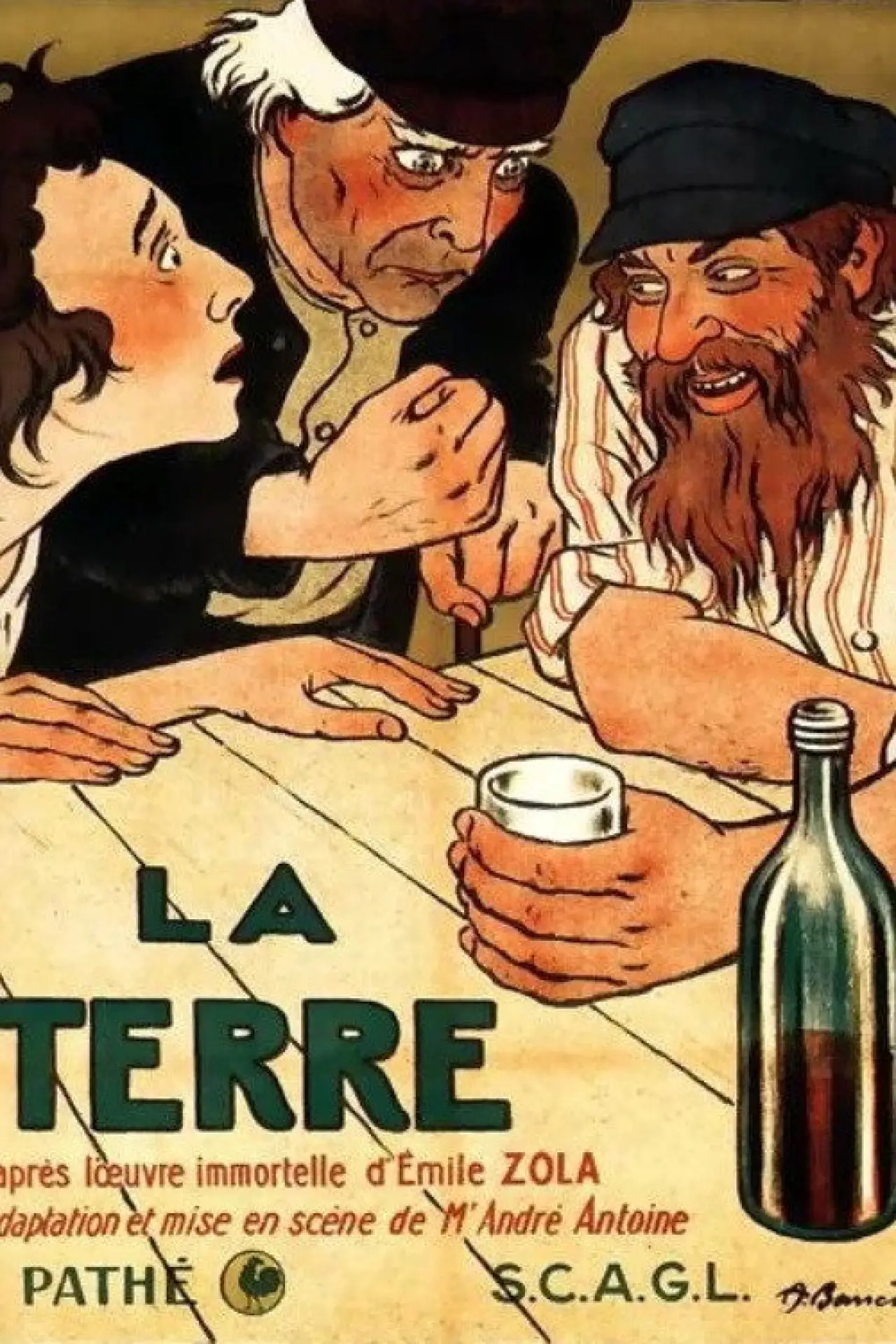 Plakat filmowy "La Terre"