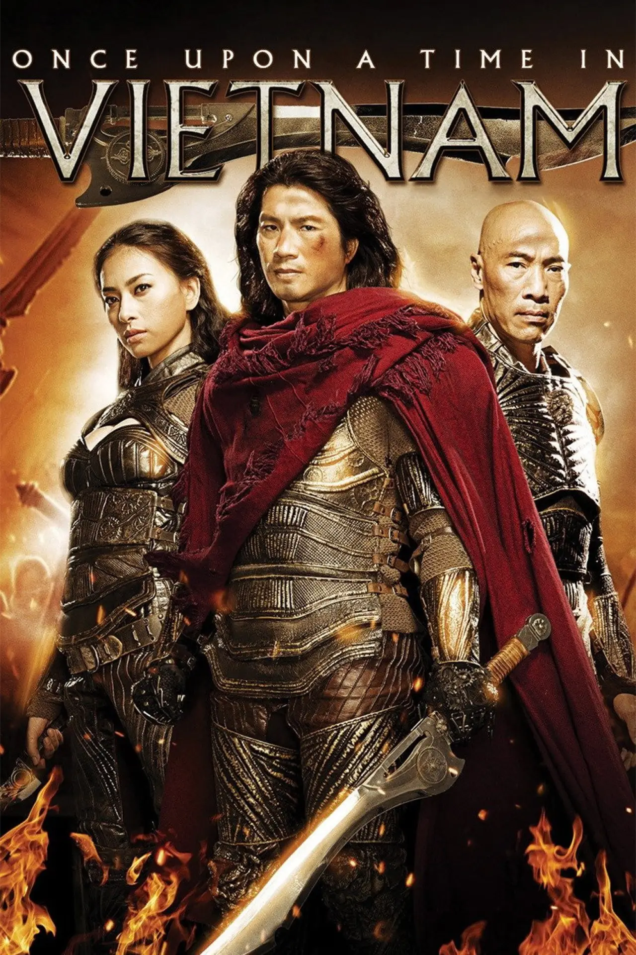 Plakat filmowy "Lửa Phật"