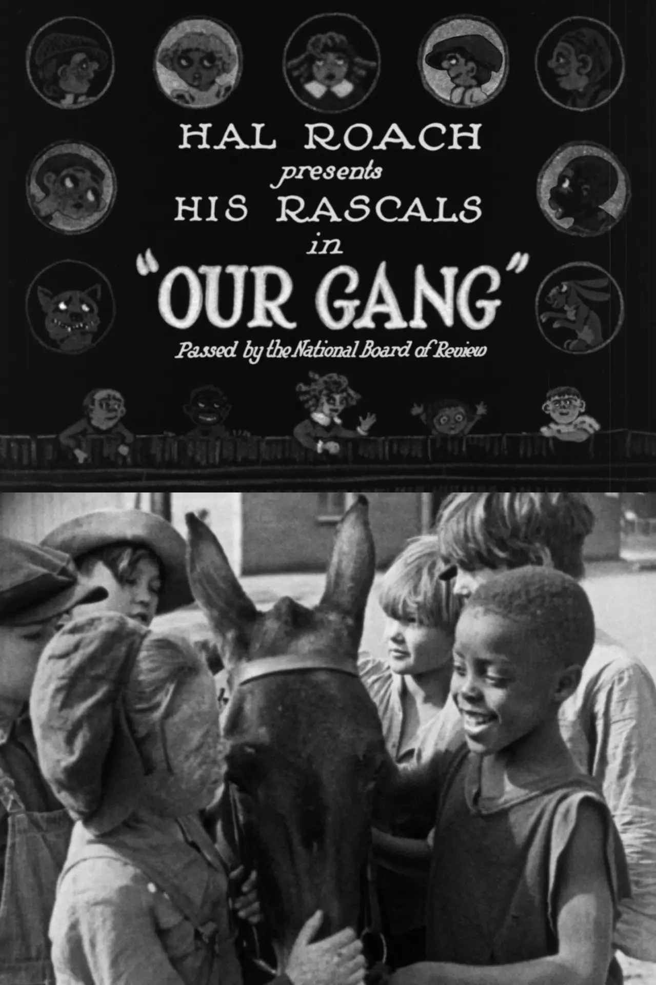 Plakat filmowy "Our Gang"
