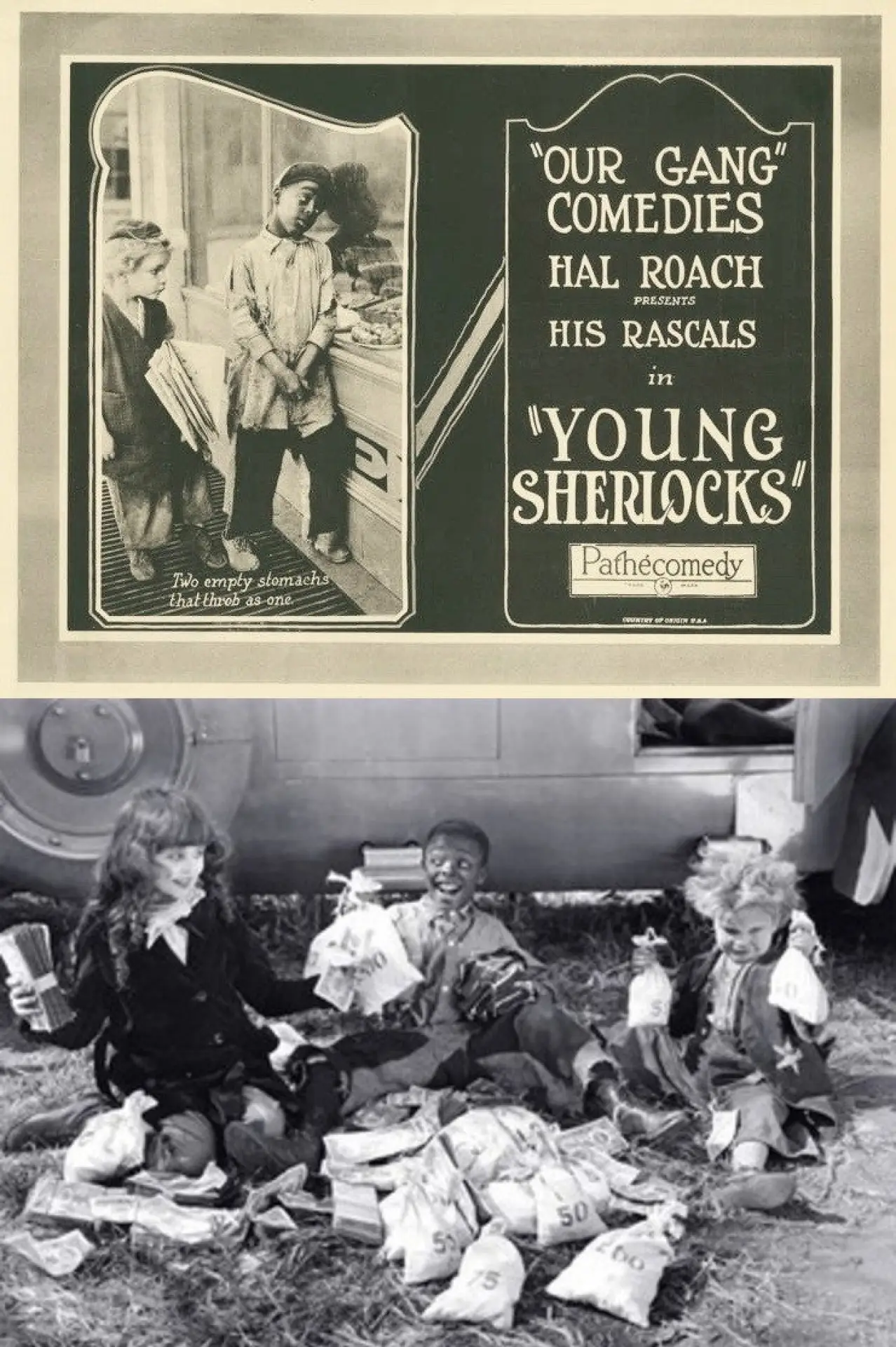 Plakat filmowy "Young Sherlocks"