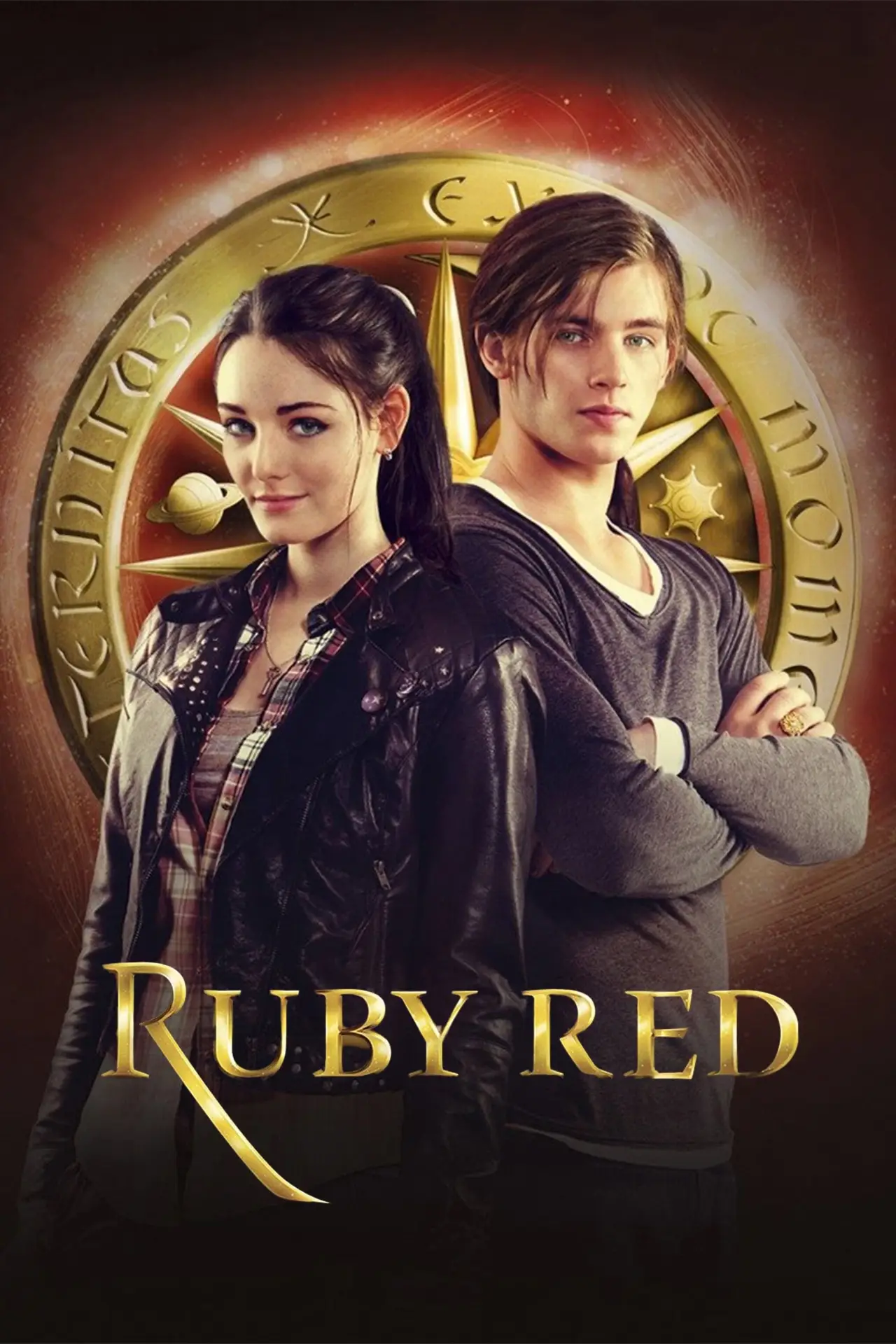 Plakat filmowy "Czerwień rubinu"