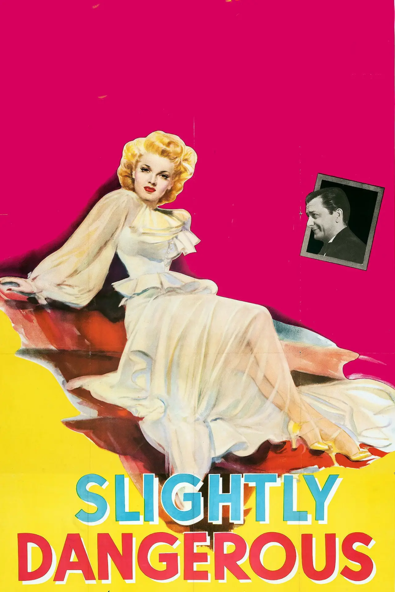 Plakat filmowy "Slightly Dangerous"
