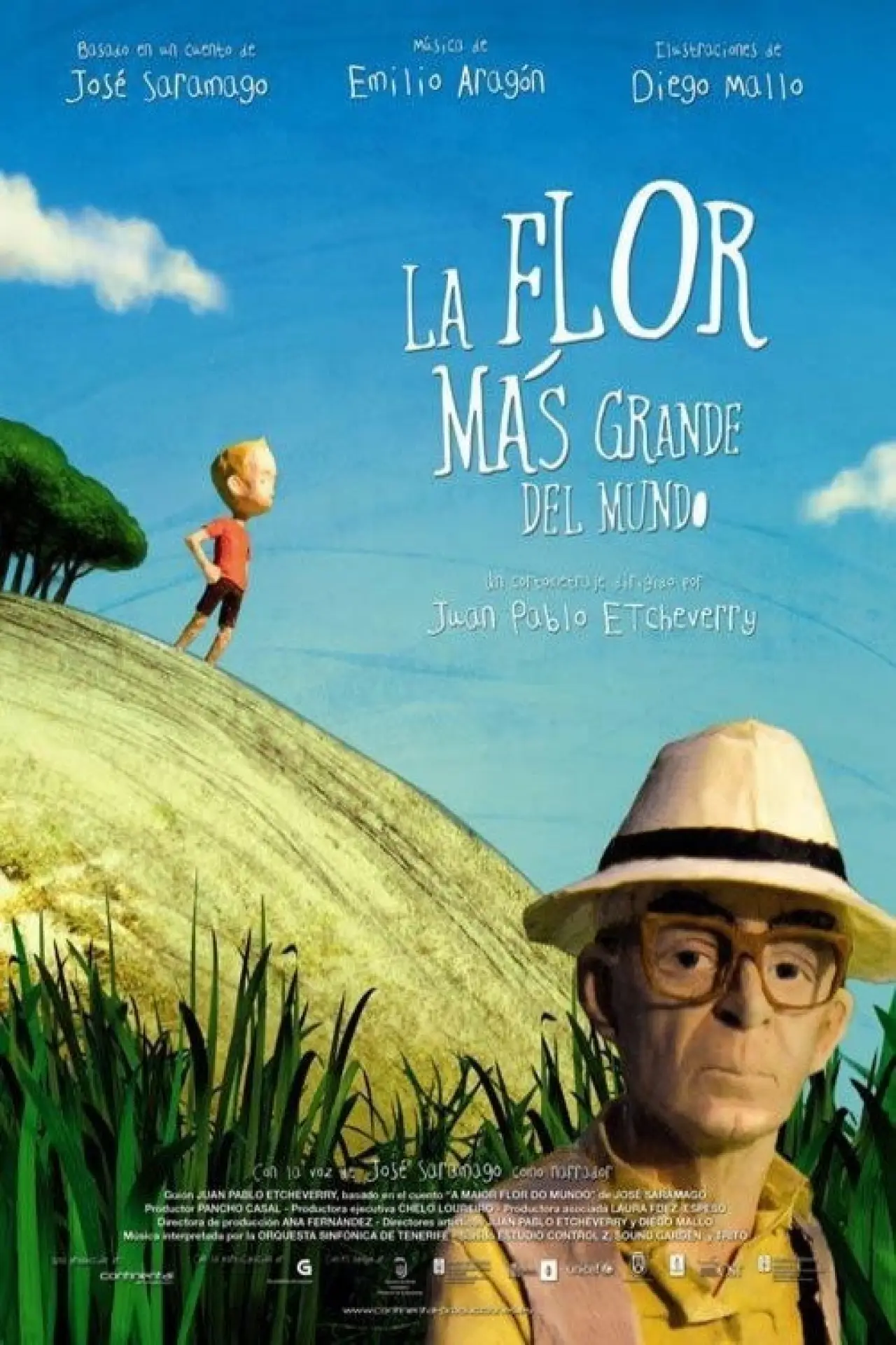 Plakat filmowy "La Flor Más Grande del Mundo"