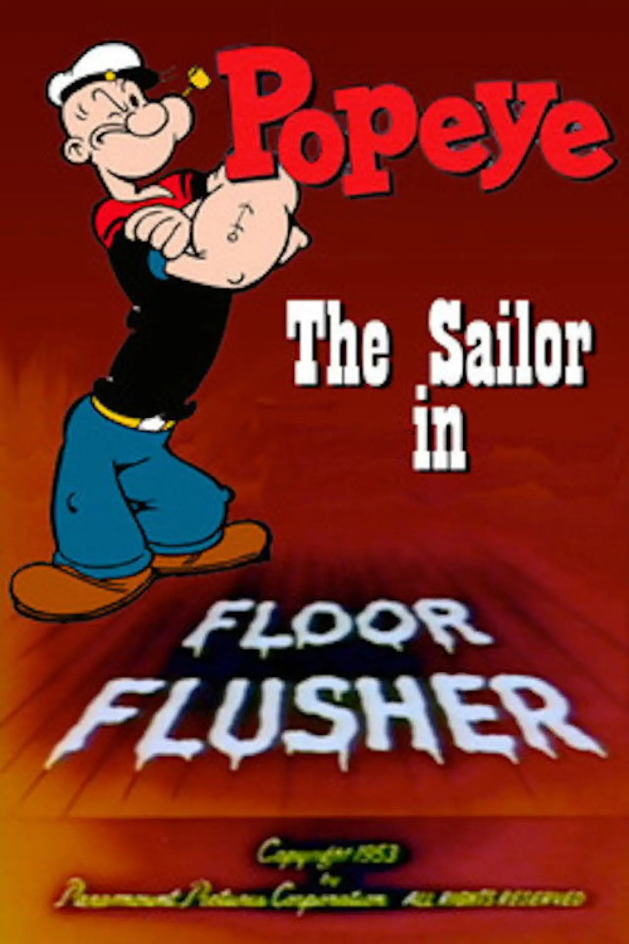 Plakat filmowy "Floor Flusher"