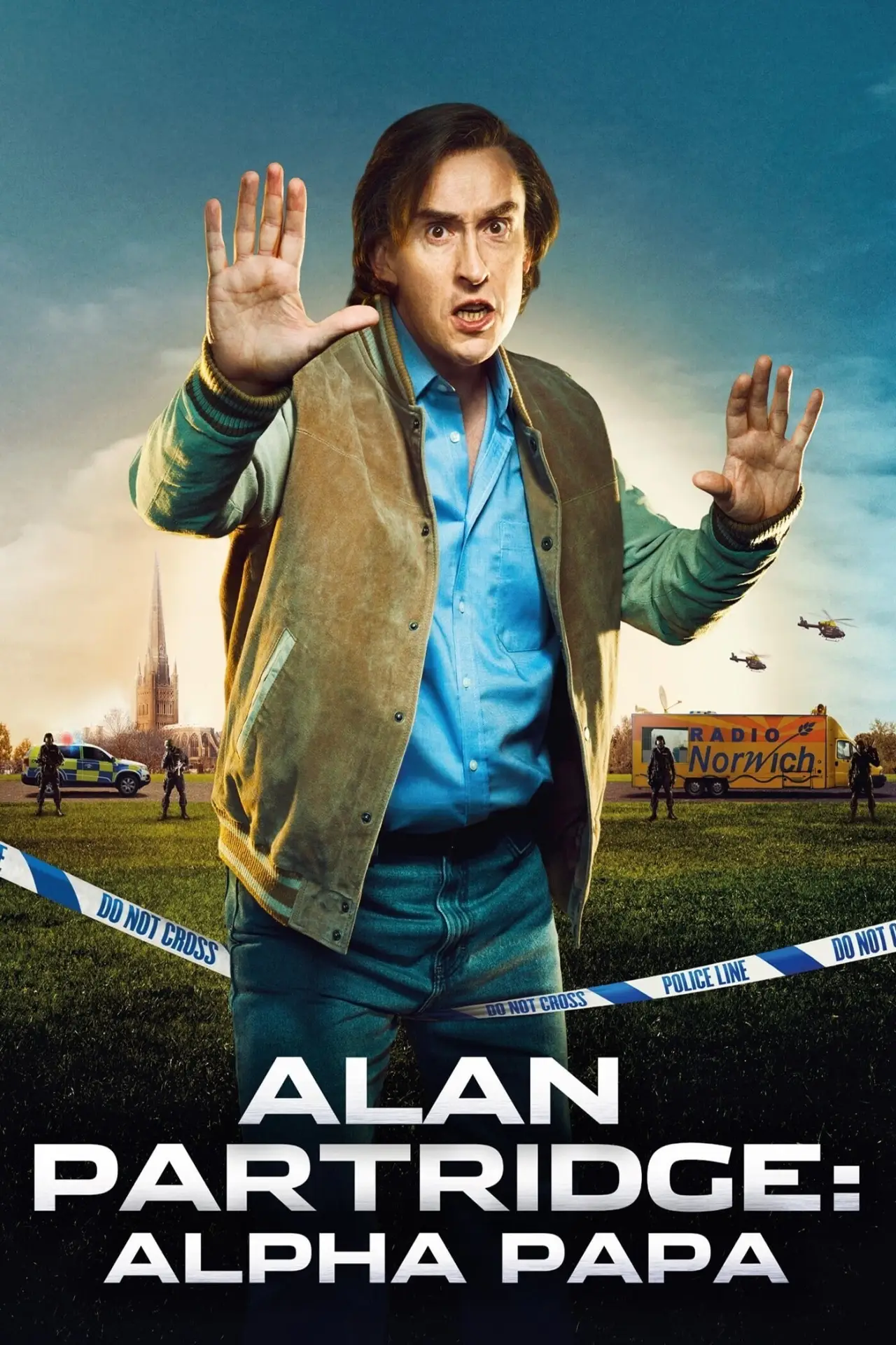 Plakat filmowy "Alan Partridge"
