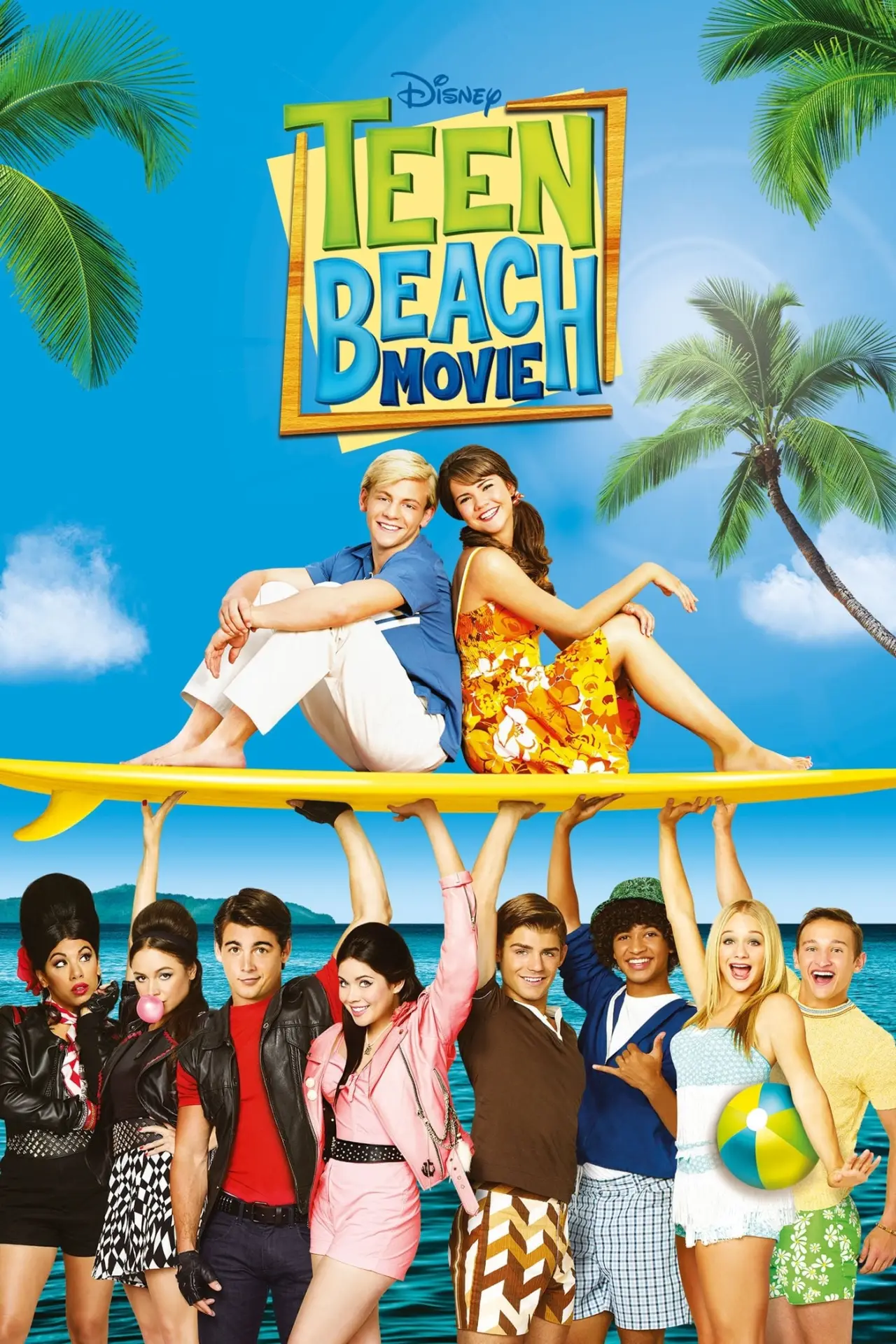 Plakat filmowy "Teen Beach Movie"