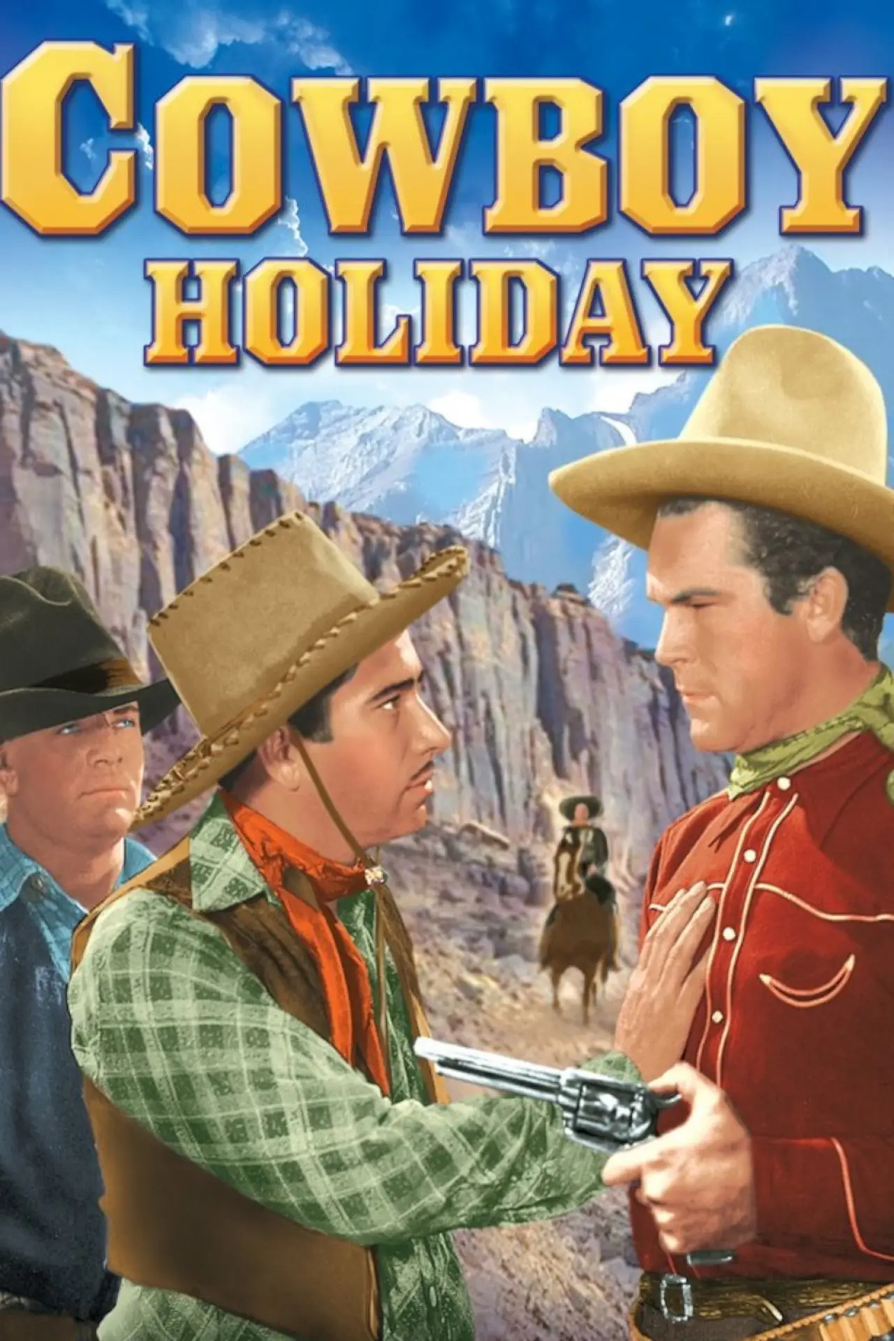 Plakat filmowy "Cowboy Holiday"