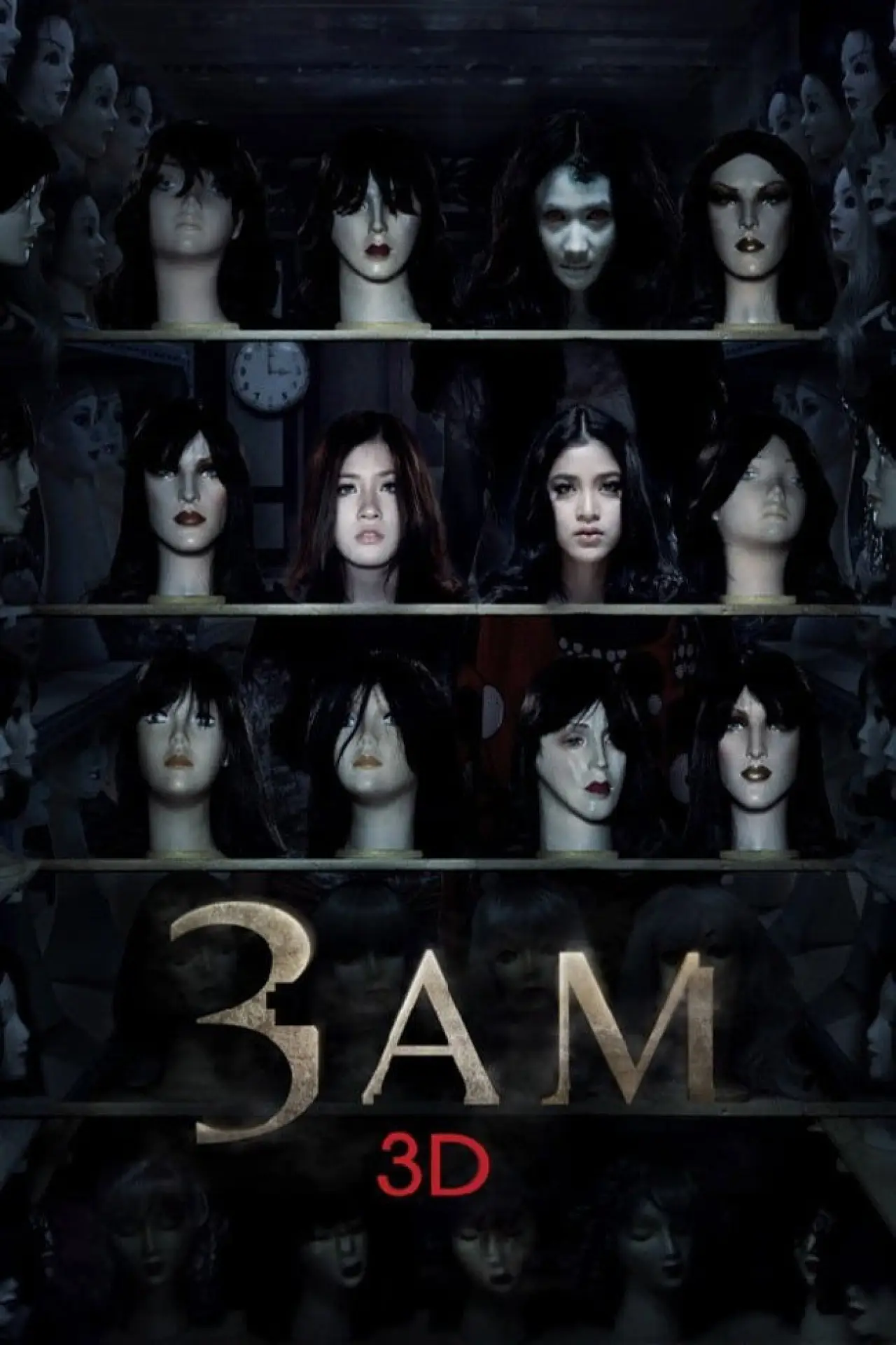 Plakat filmowy "ตีสาม 3D"
