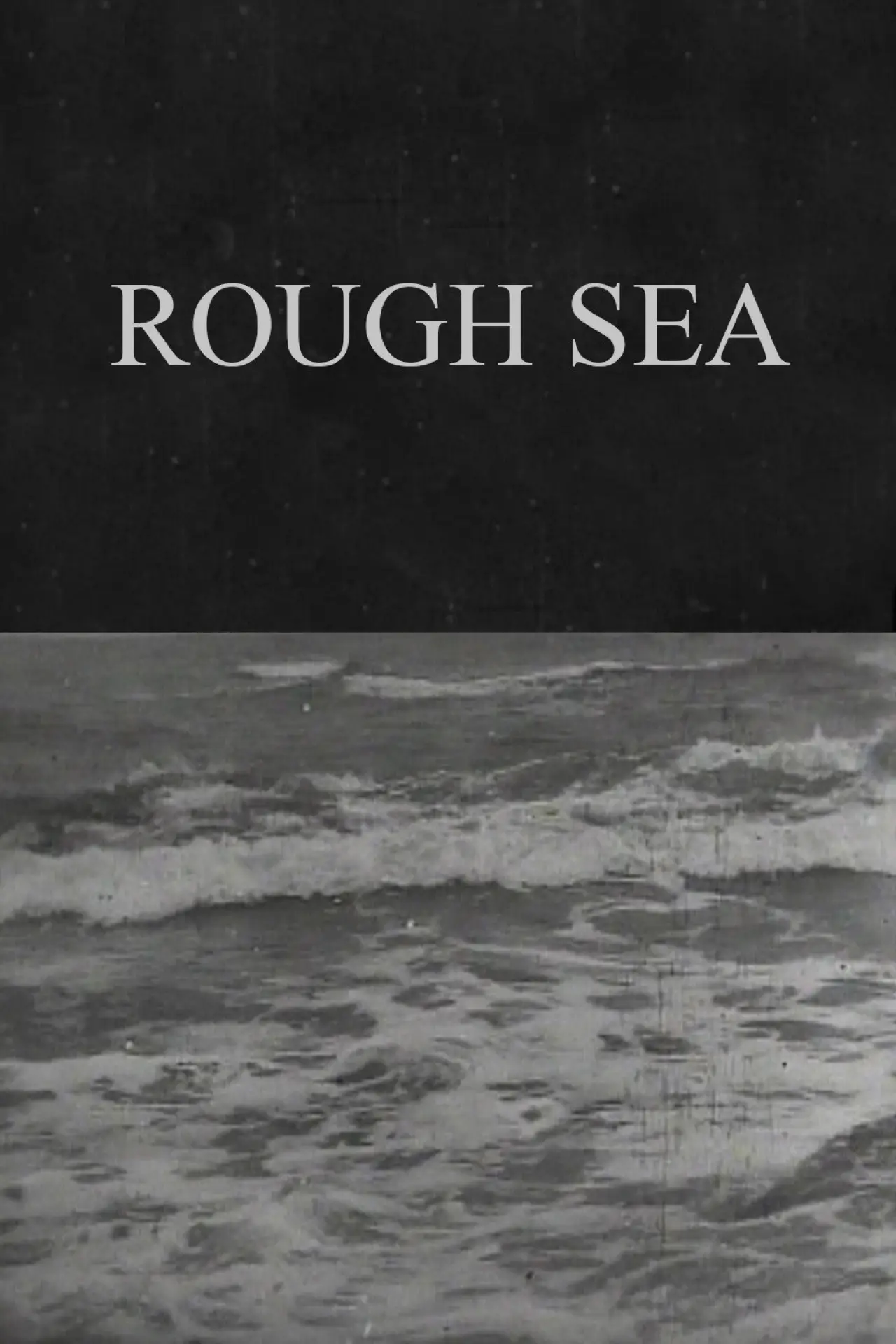 Plakat filmowy "Rough Sea"