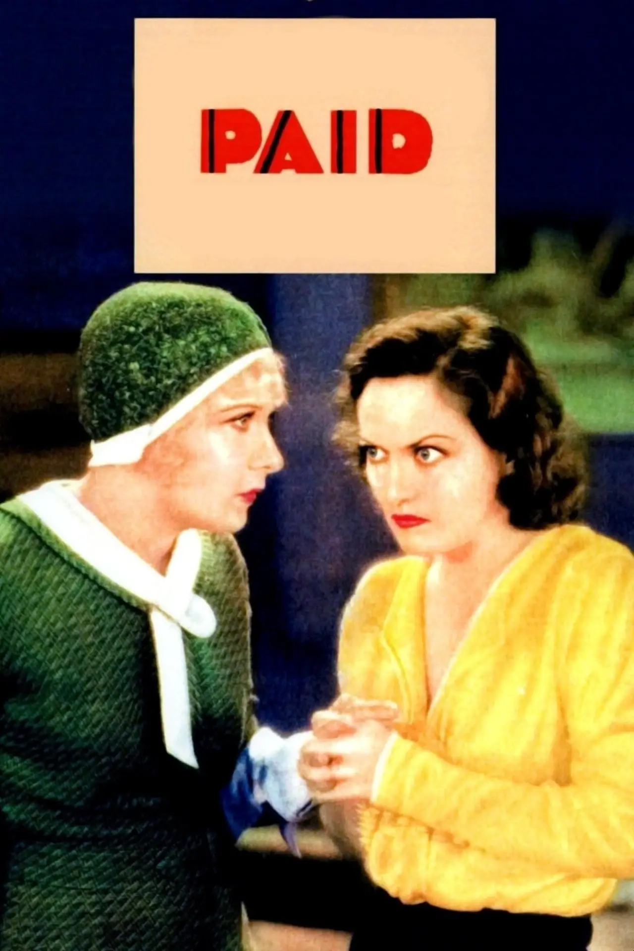 Plakat filmowy "Paid"