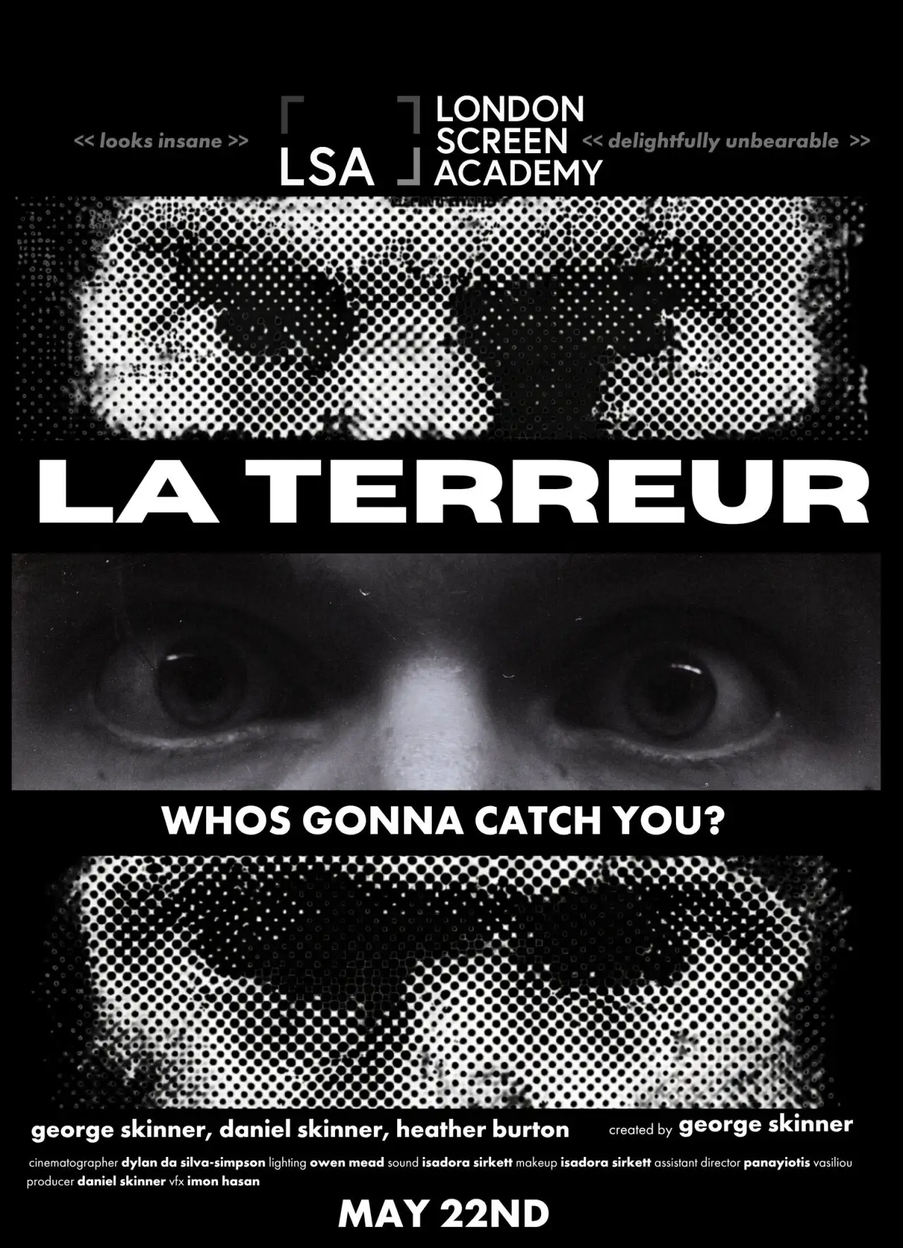 Plakat filmowy "La Terreur"