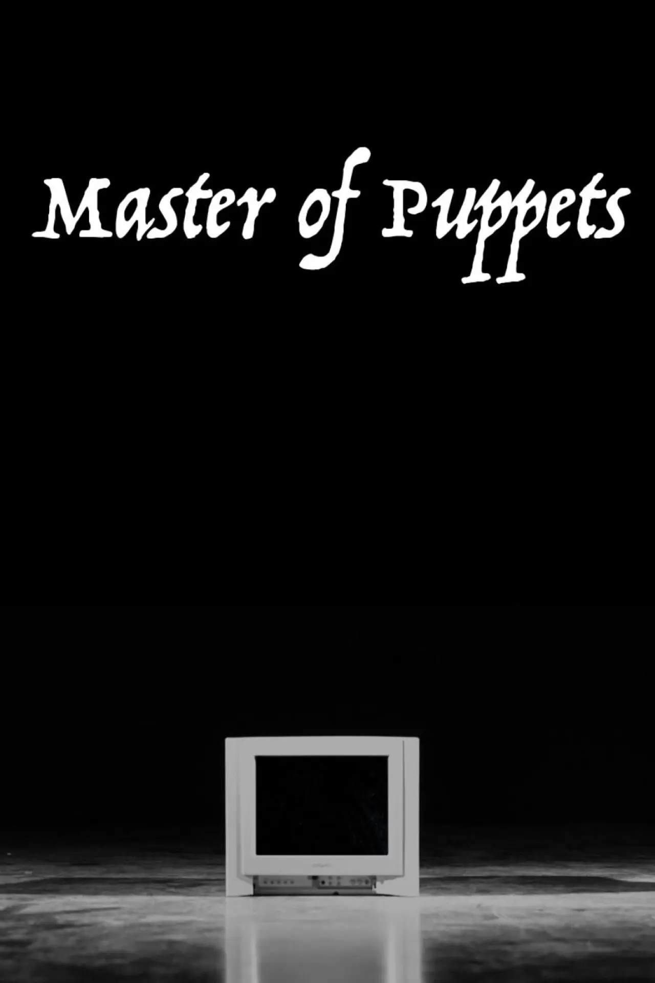 Plakat filmowy "Master of Puppets"