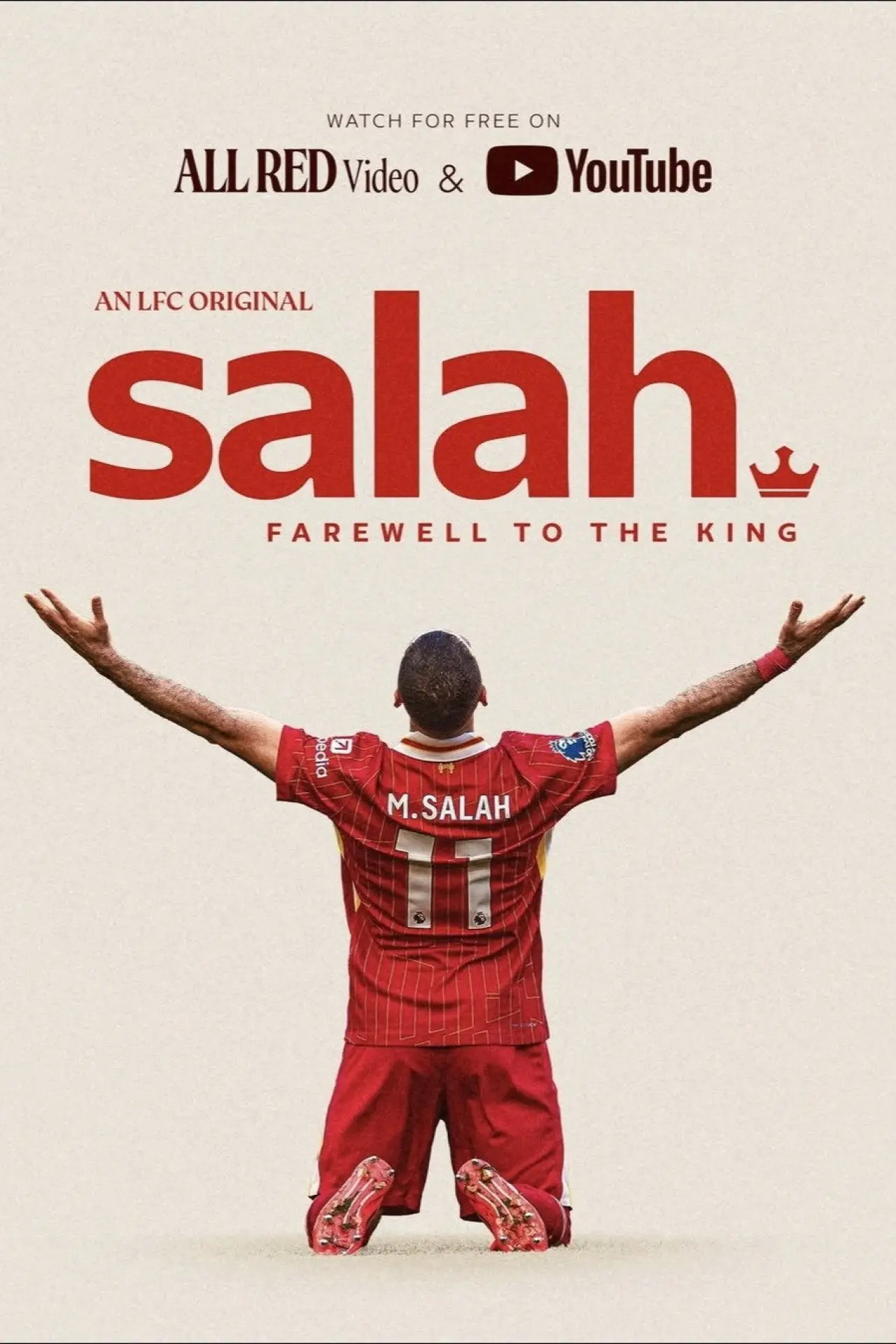 Plakat filmowy "Salah: Farewell to The King"