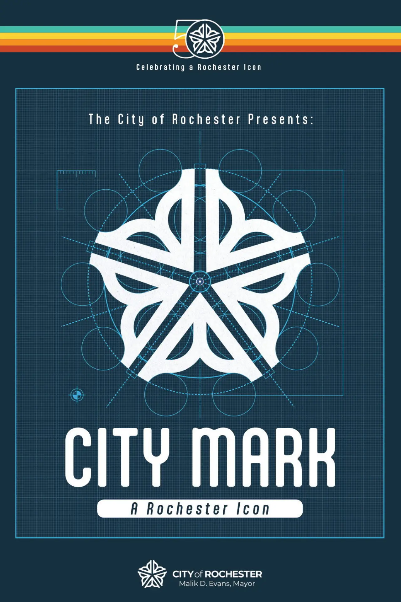 Plakat filmowy "City Mark: A Rochester Icon"