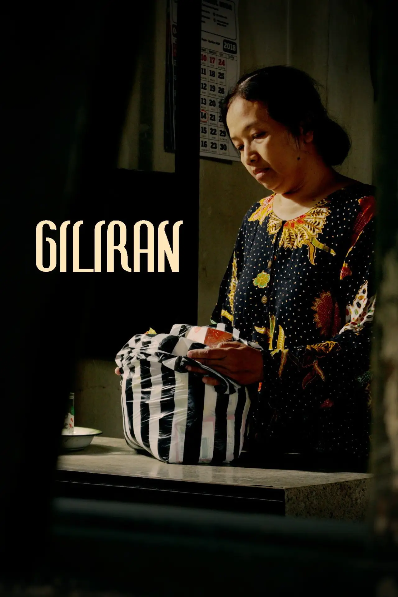 Plakat filmowy "Giliran"