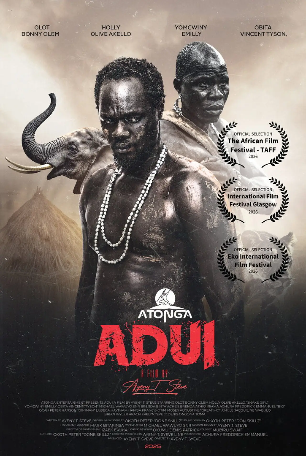 Plakat filmowy "Adui"