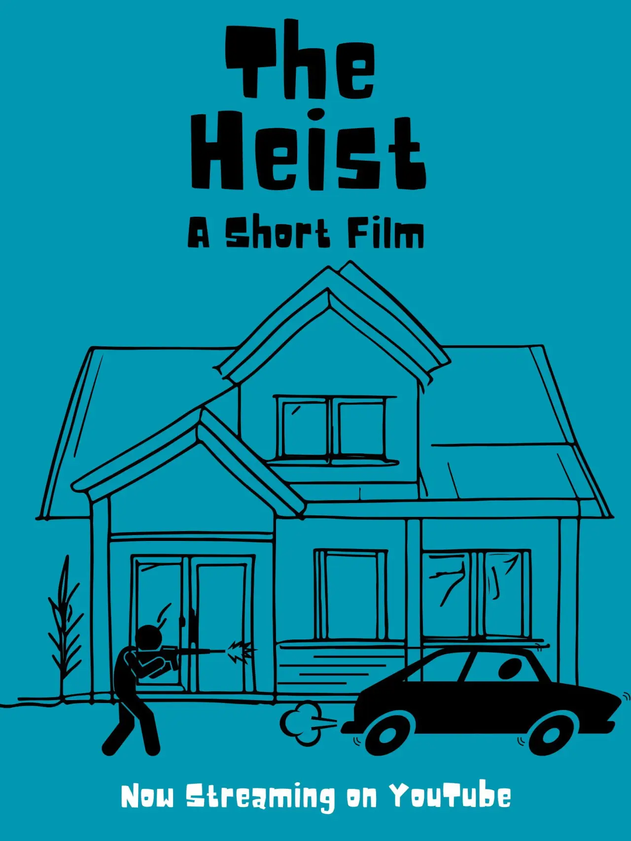Plakat filmowy "The Heist"