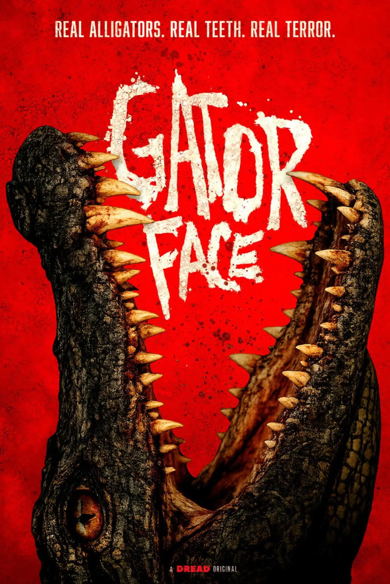 Plakat filmowy "Gator Face"
