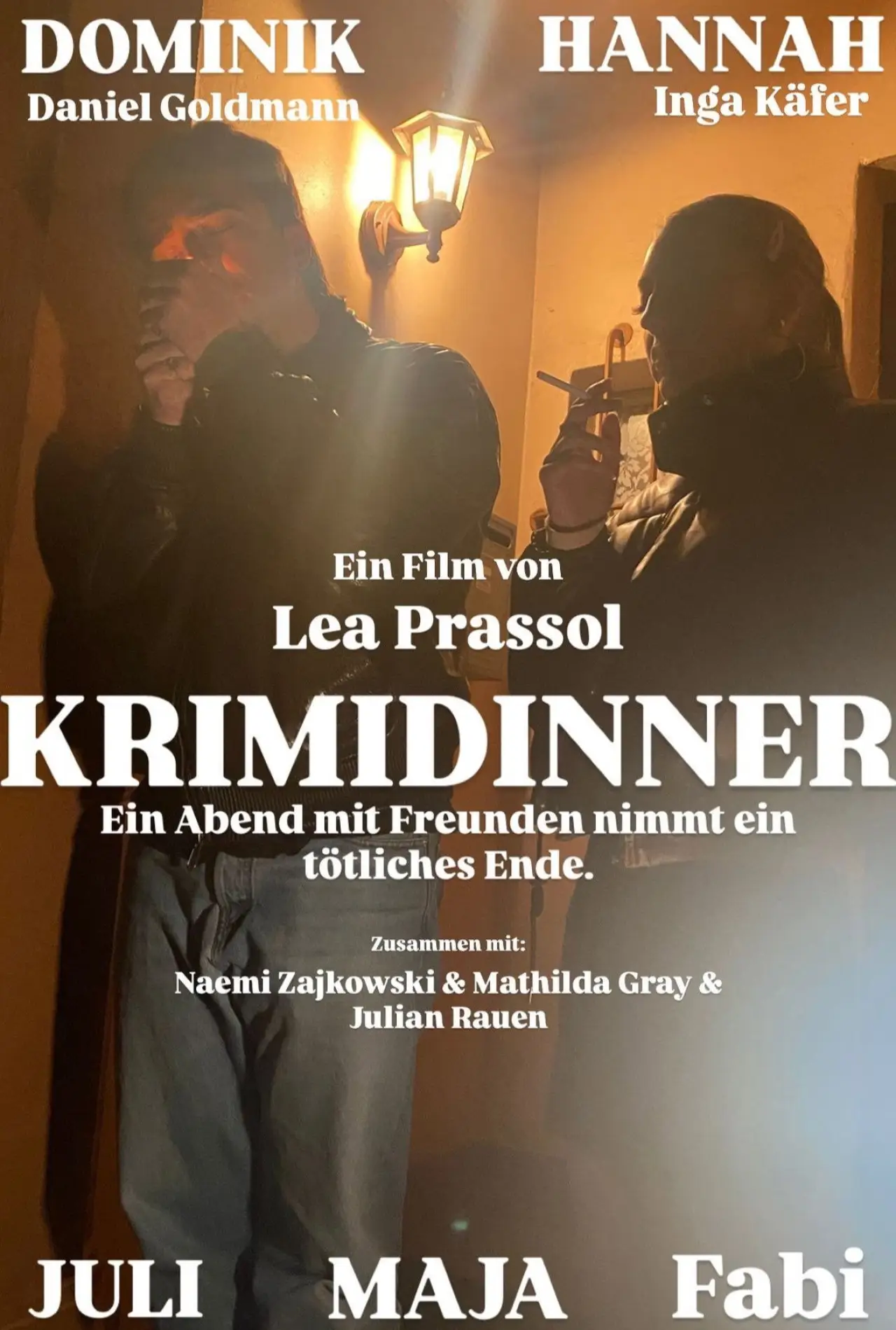Plakat filmowy "Krimidinner"