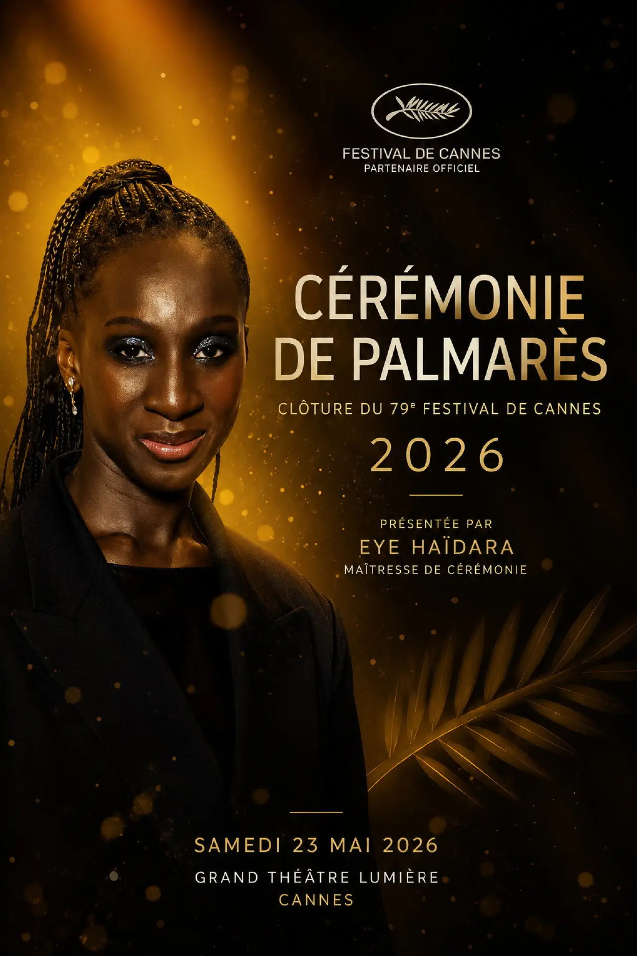 Plakat filmowy "Cérémonie de palmarès du 79e Festival de Cannes"