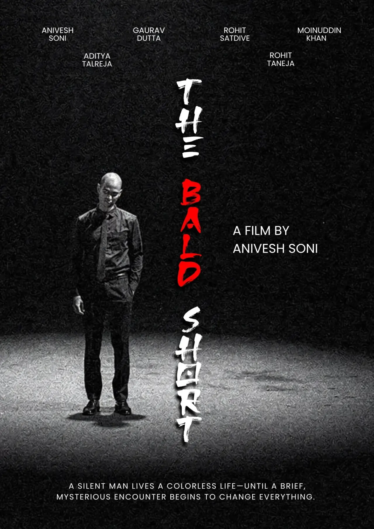 Plakat filmowy "The Bald Short"