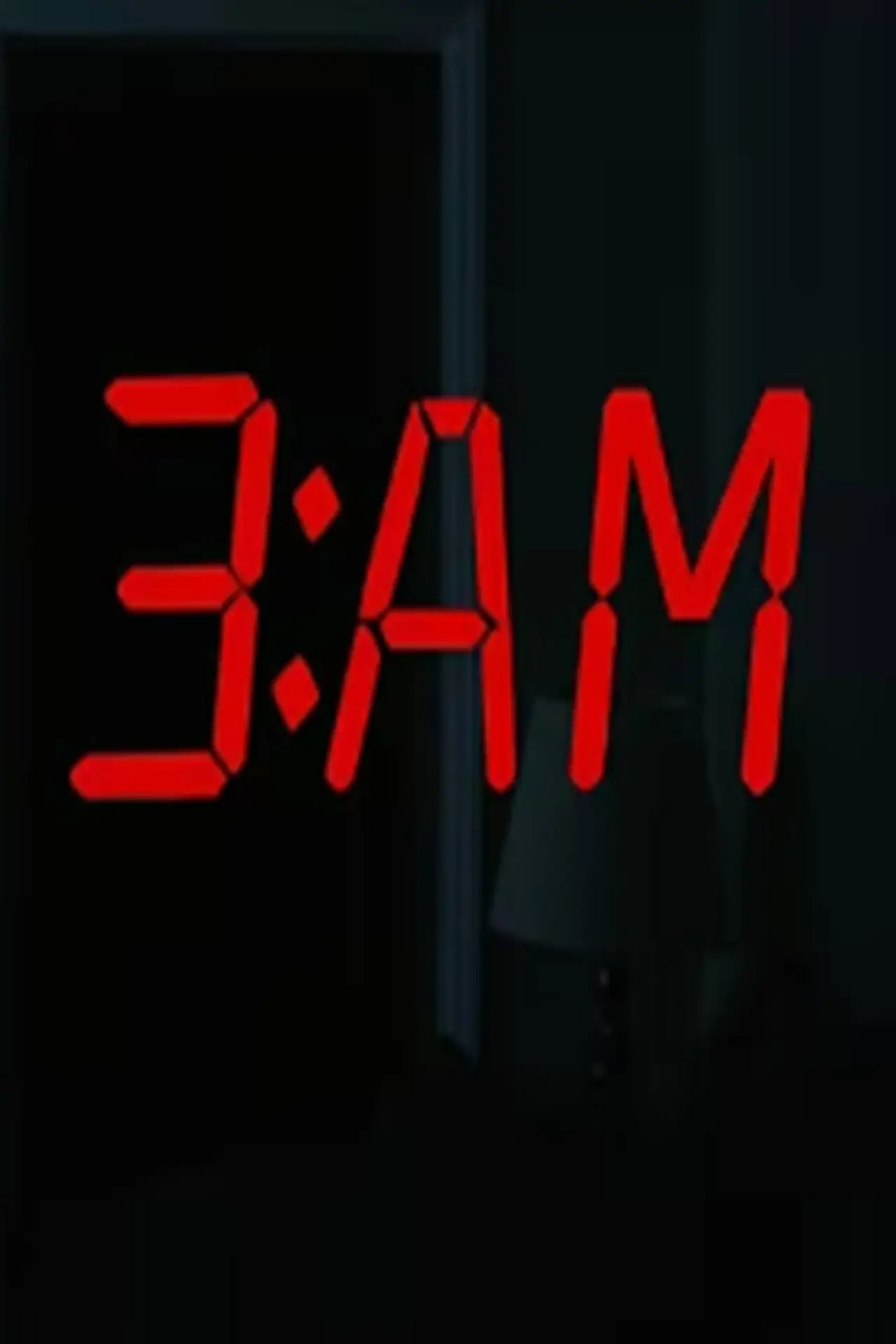 Plakat filmowy "3 A.M."
