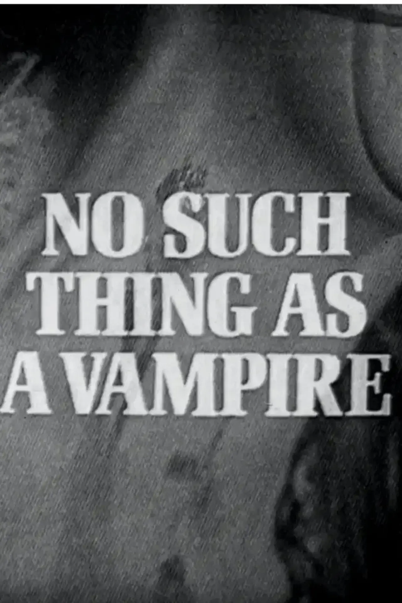 Plakat filmowy "No Such Thing as a Vampire"