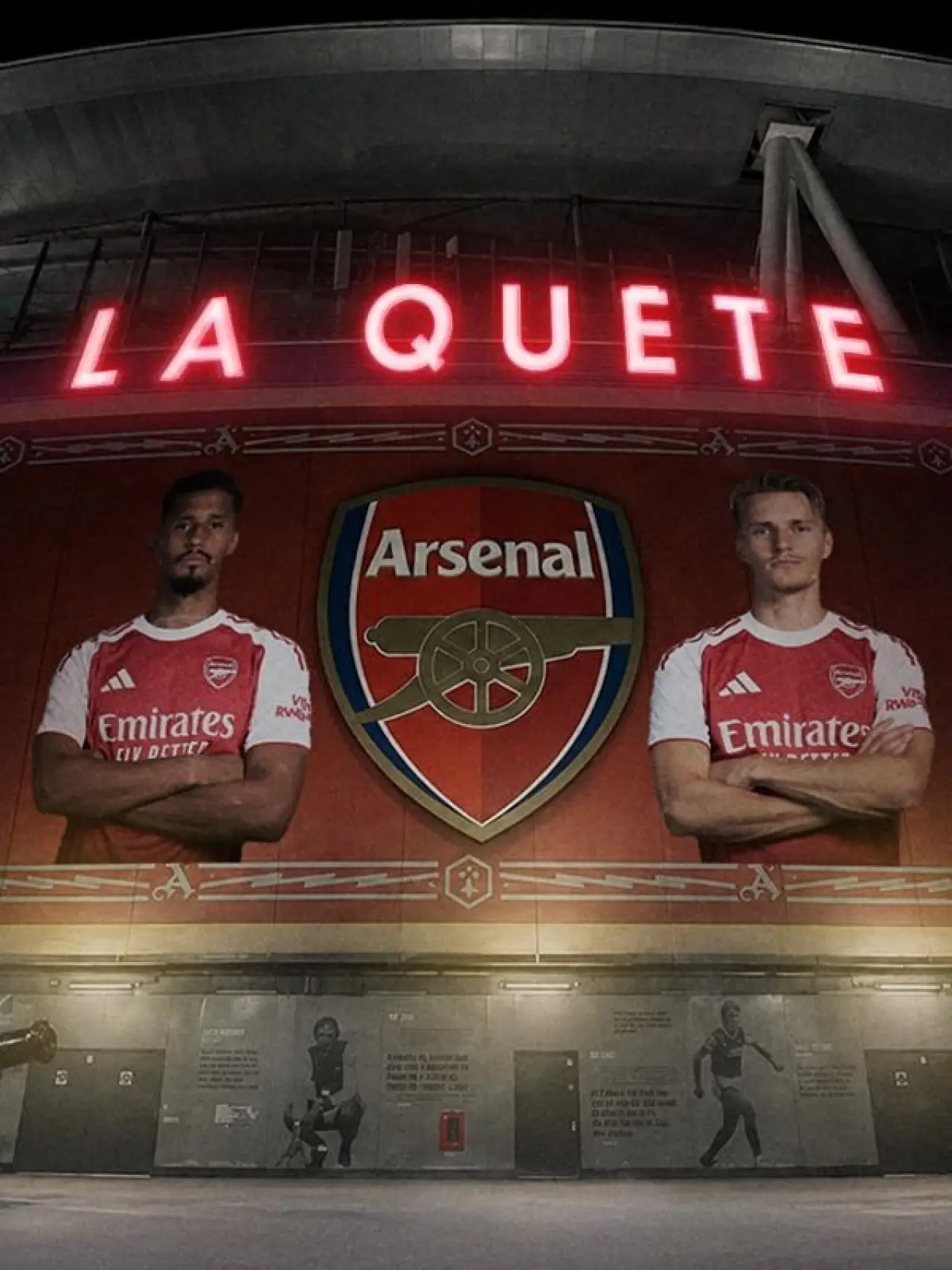 Plakat filmowy "Arsenal, la quête"