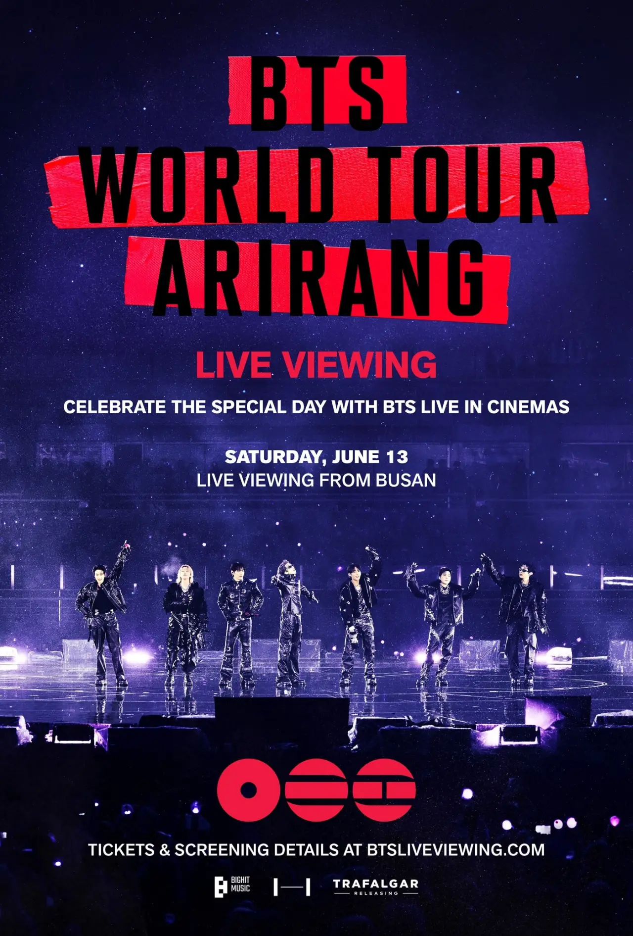 Plakat filmowy "BTS World Tour 