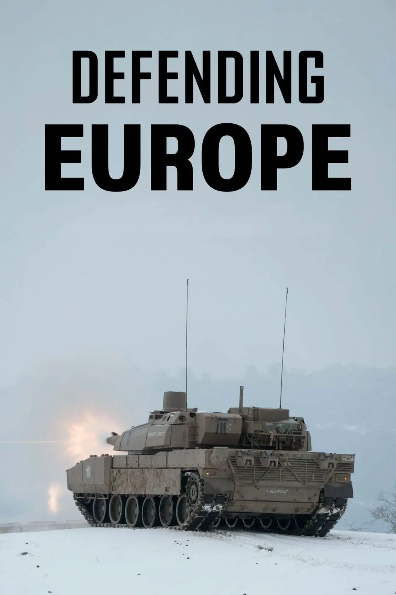 Plakat filmowy "Europe, le choix des armes"
