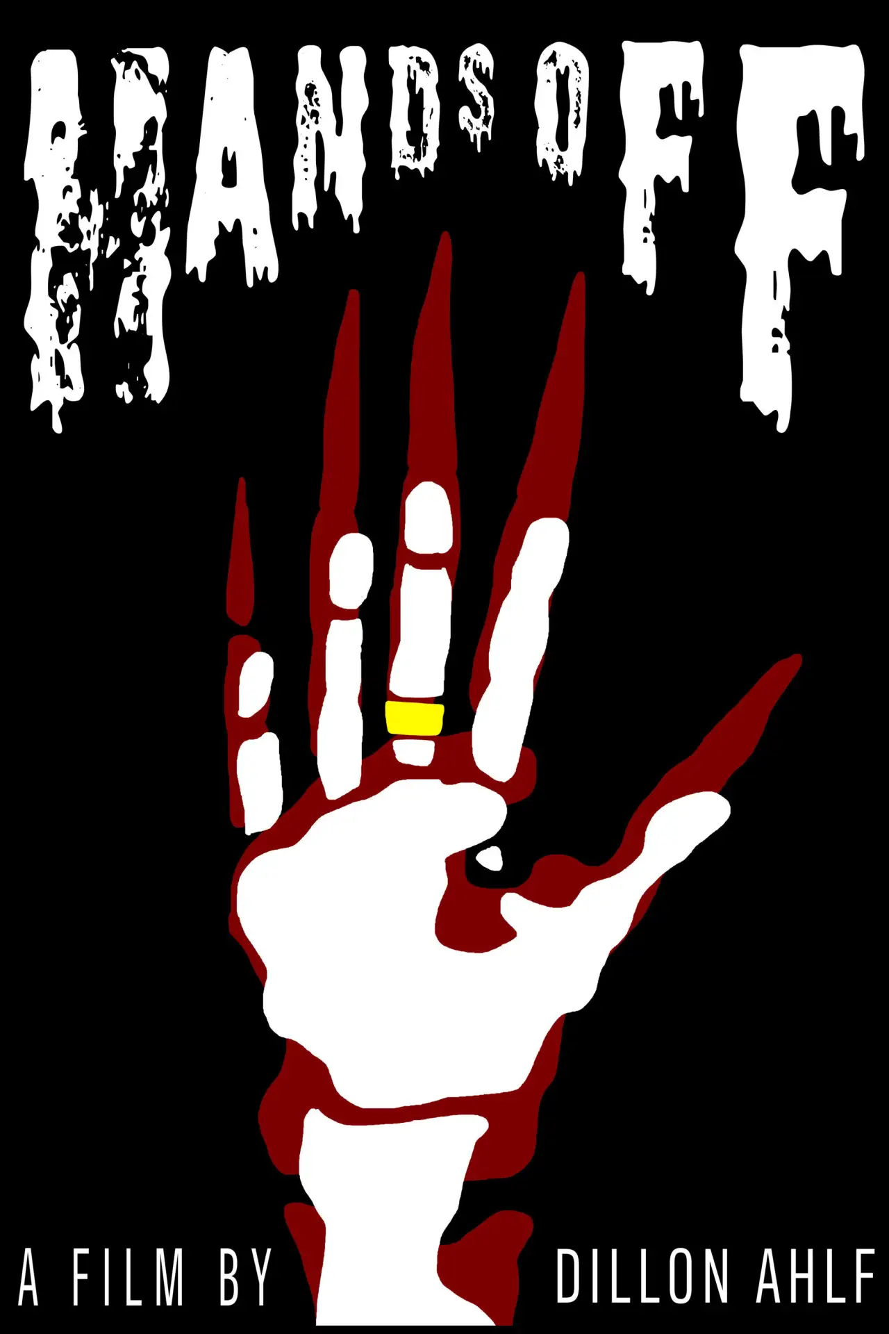 Plakat filmowy "Hands Off"