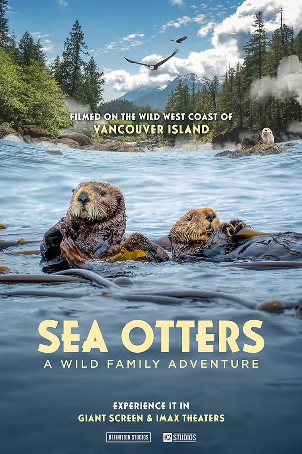 Plakat filmowy "Sea Otters: A Wild Family Adventure"