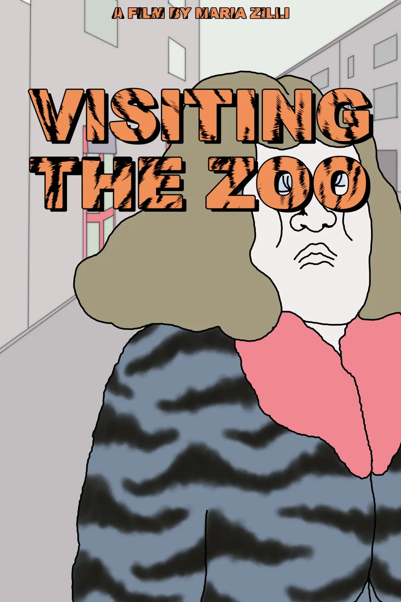 Plakat filmowy "Visiting the Zoo"