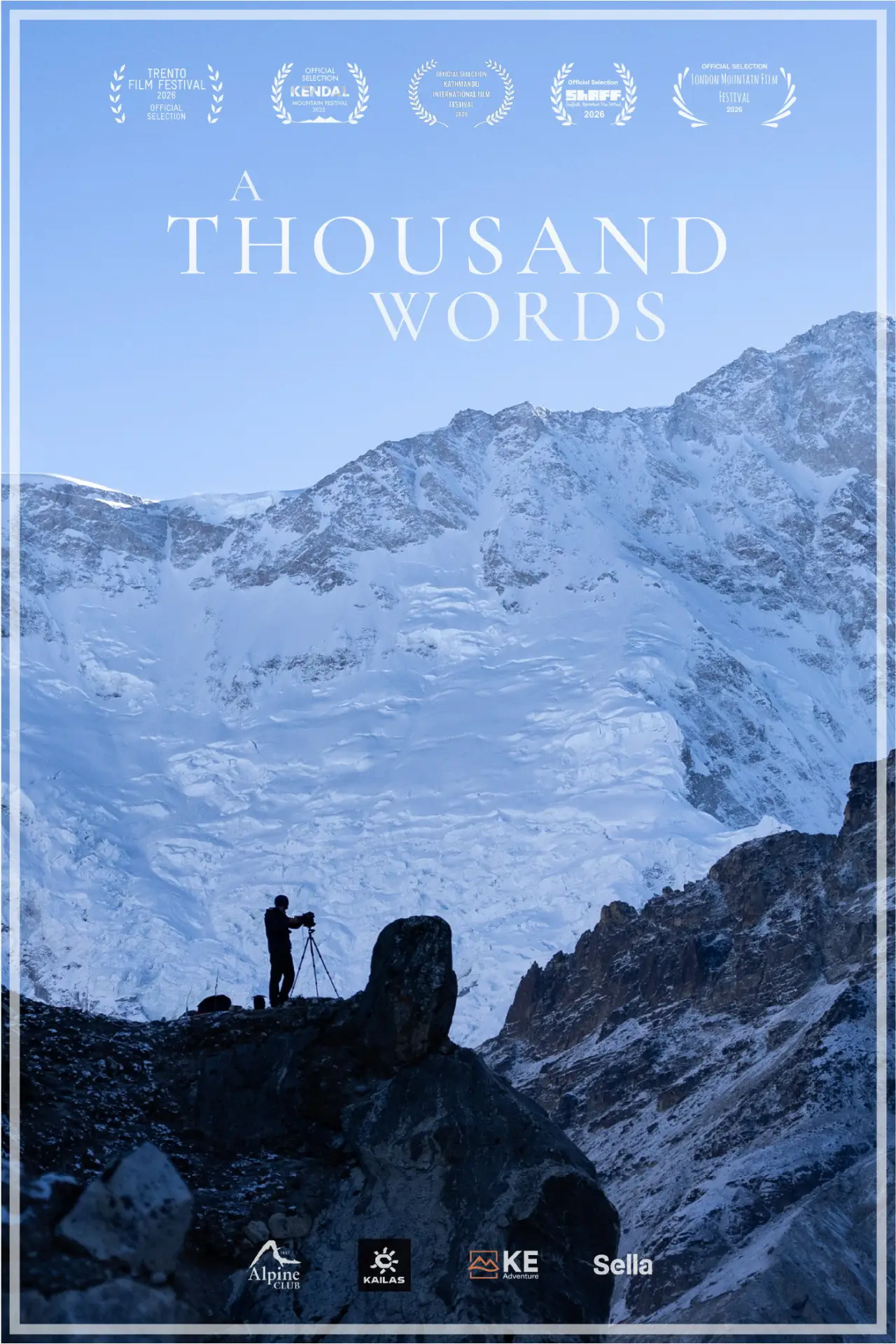 Plakat filmowy "A Thousand Words"