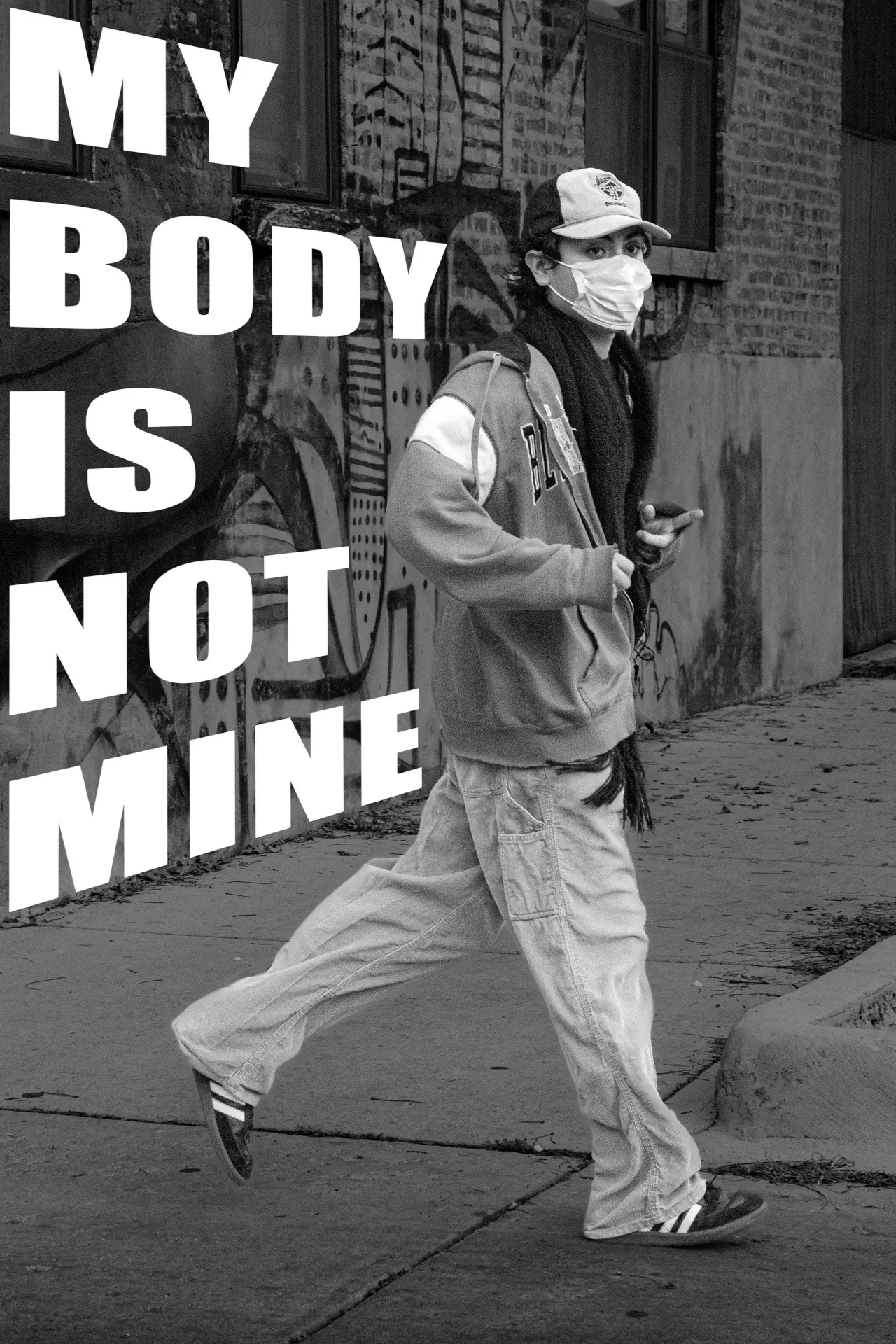 Plakat filmowy "My Body Is Not Mine"