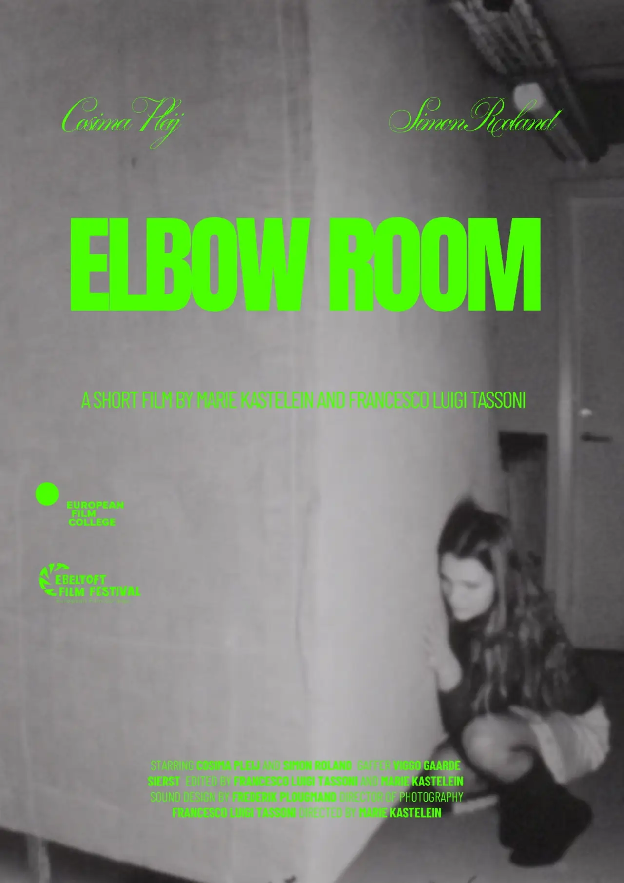 Plakat filmowy "elbow room"