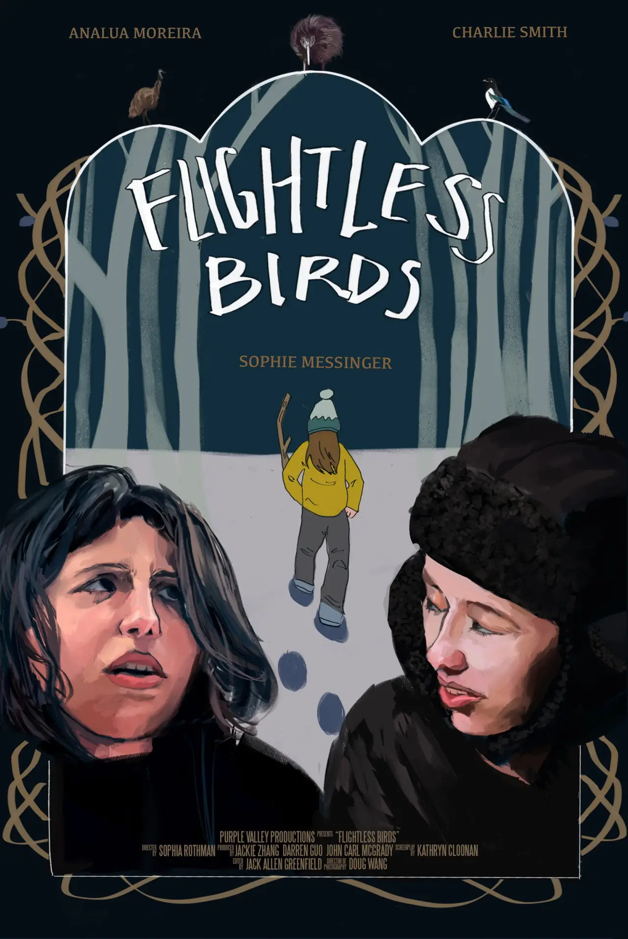 Plakat filmowy "Flightless Birds"
