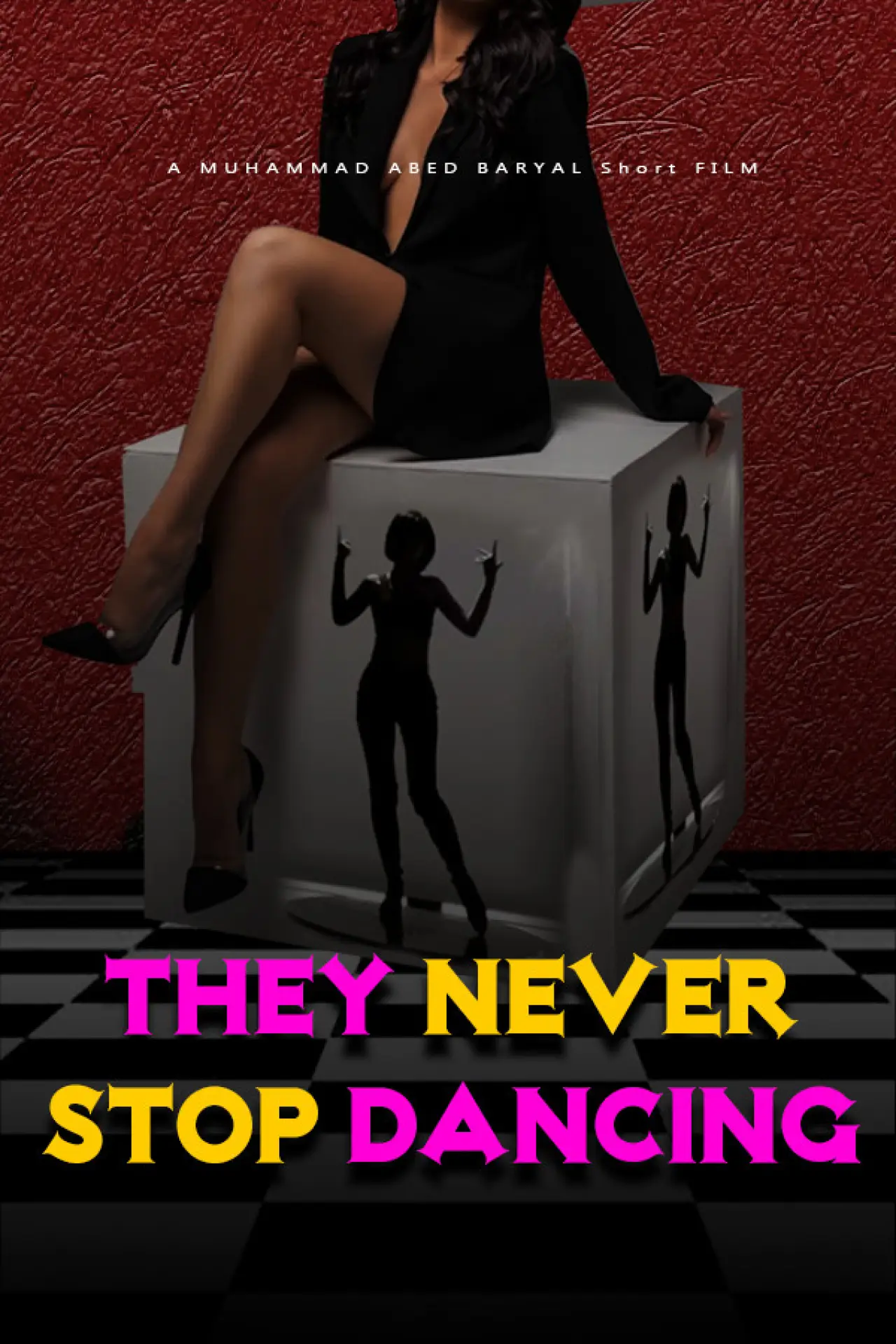 Plakat filmowy "THEY NEVER STOP DANCING"