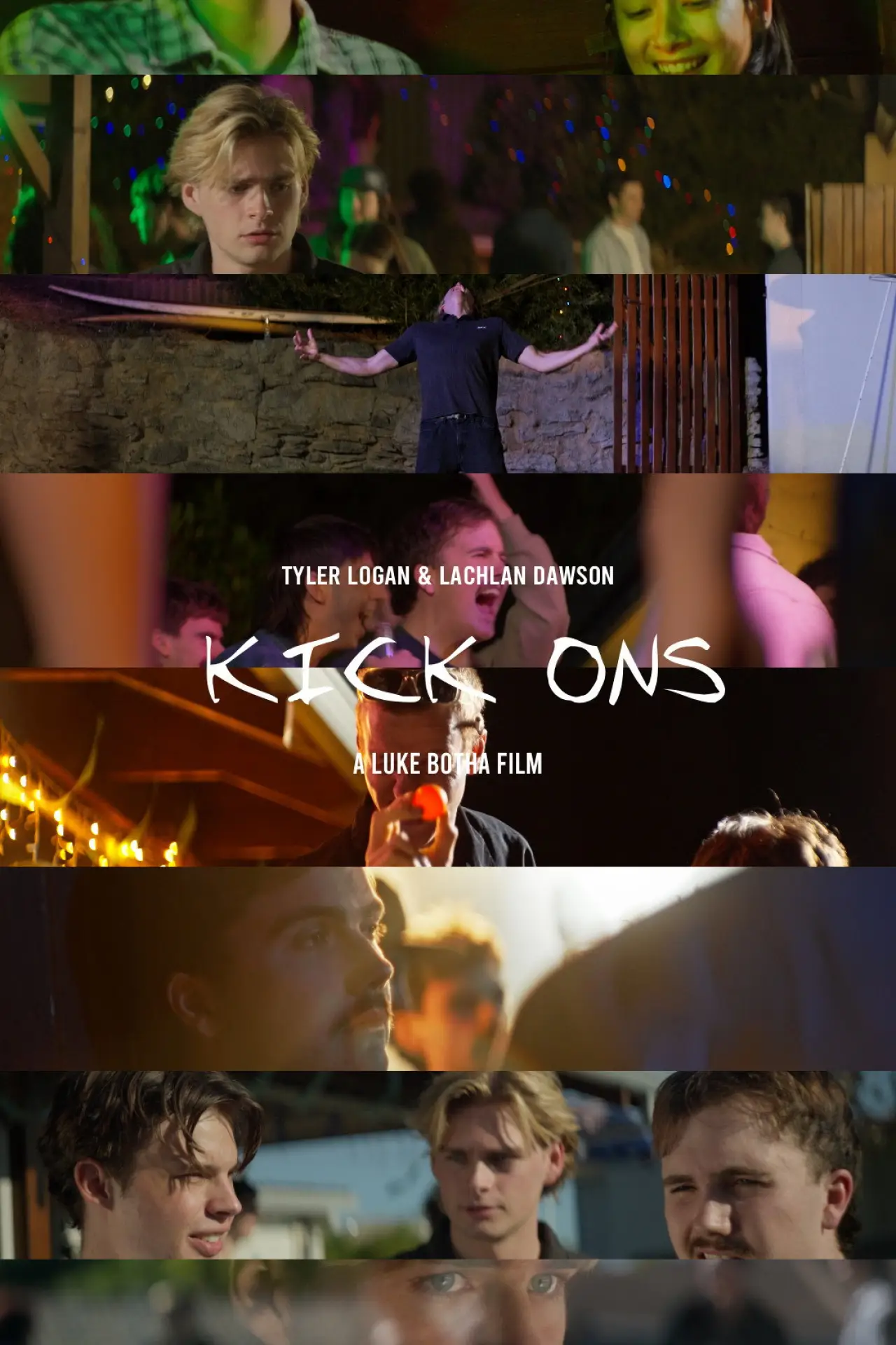 Plakat filmowy "Kick Ons"